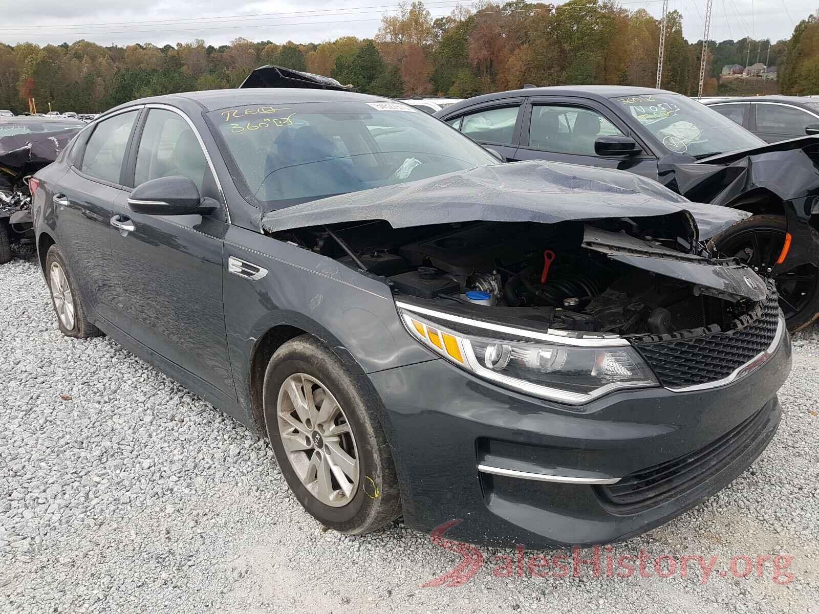 5XXGT4L3XGG077776 2016 KIA OPTIMA