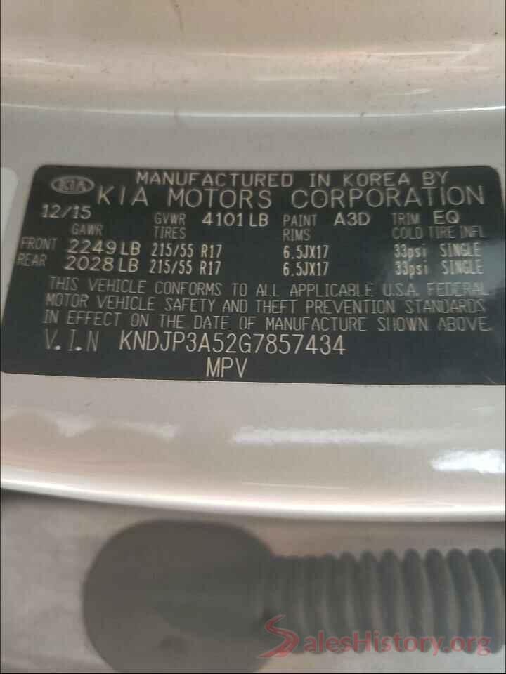 KNDJP3A52G7857434 2016 KIA SOUL