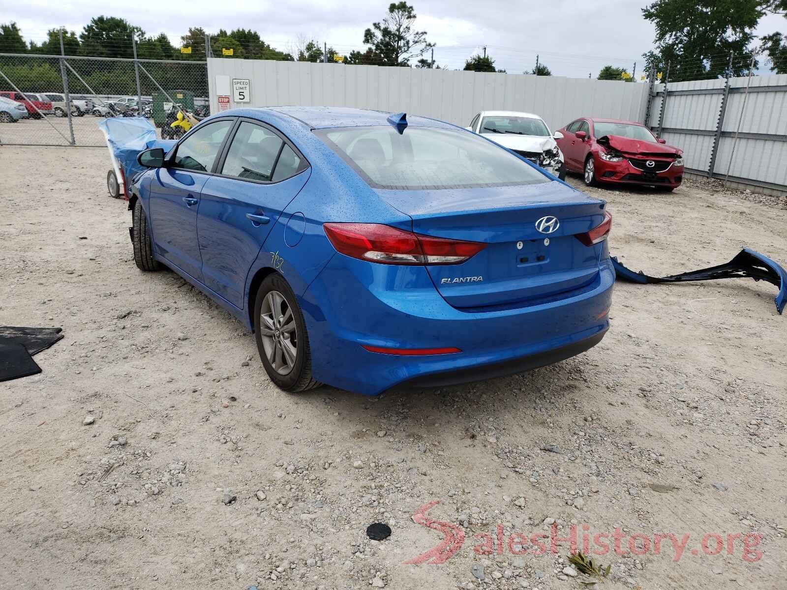 5NPD84LF9JH372412 2018 HYUNDAI ELANTRA