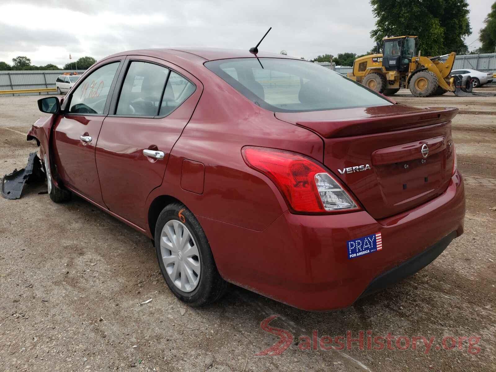 3N1CN7AP3KL836543 2019 NISSAN VERSA