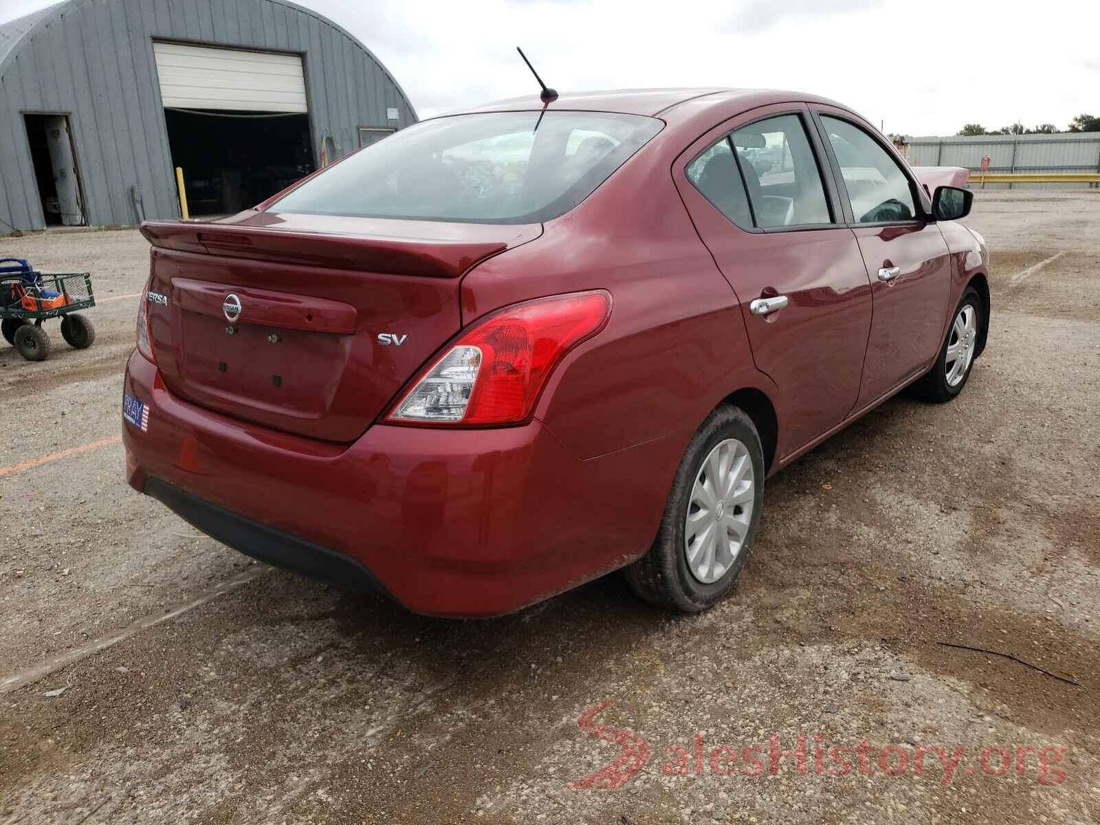 3N1CN7AP3KL836543 2019 NISSAN VERSA