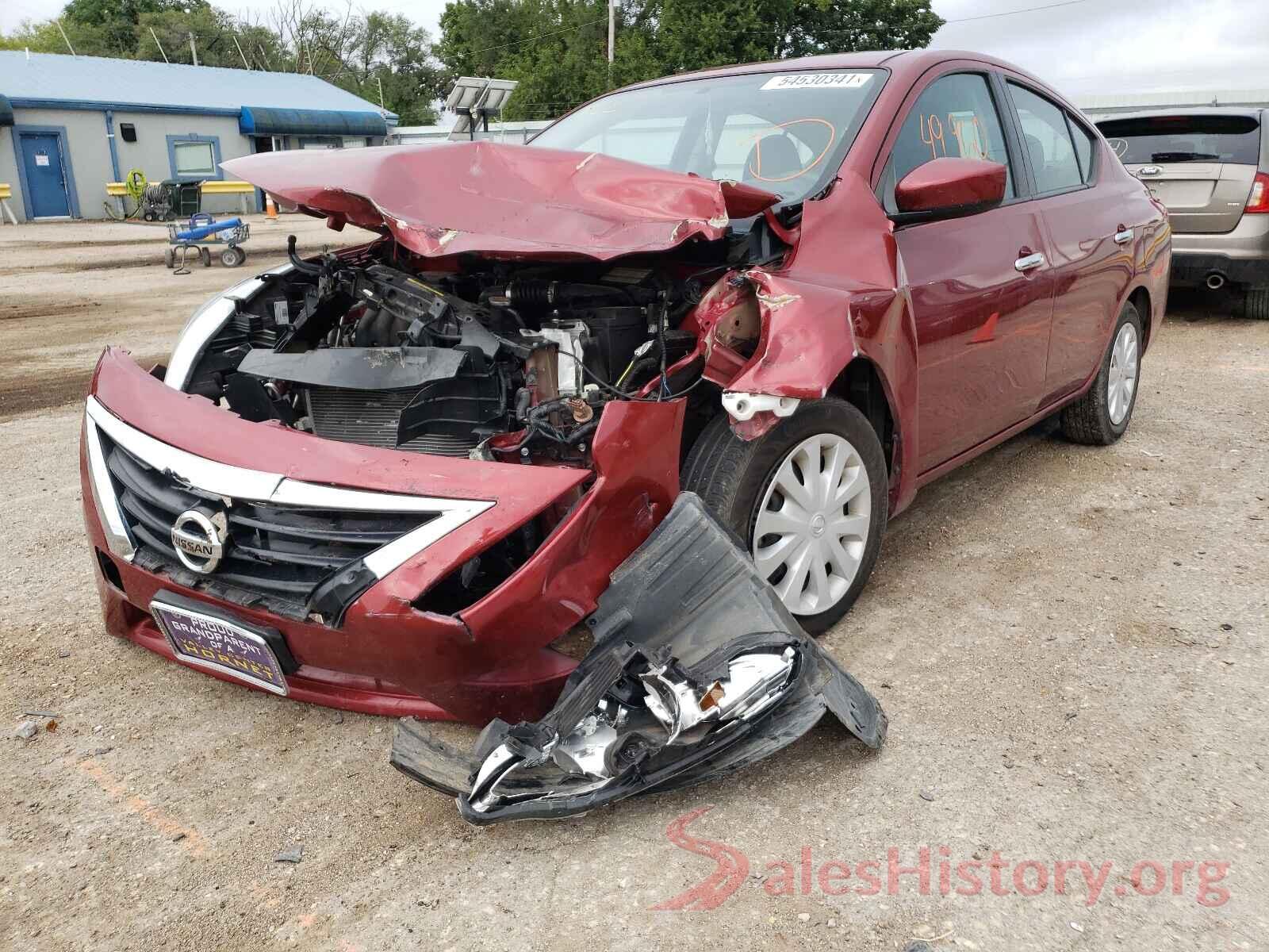 3N1CN7AP3KL836543 2019 NISSAN VERSA