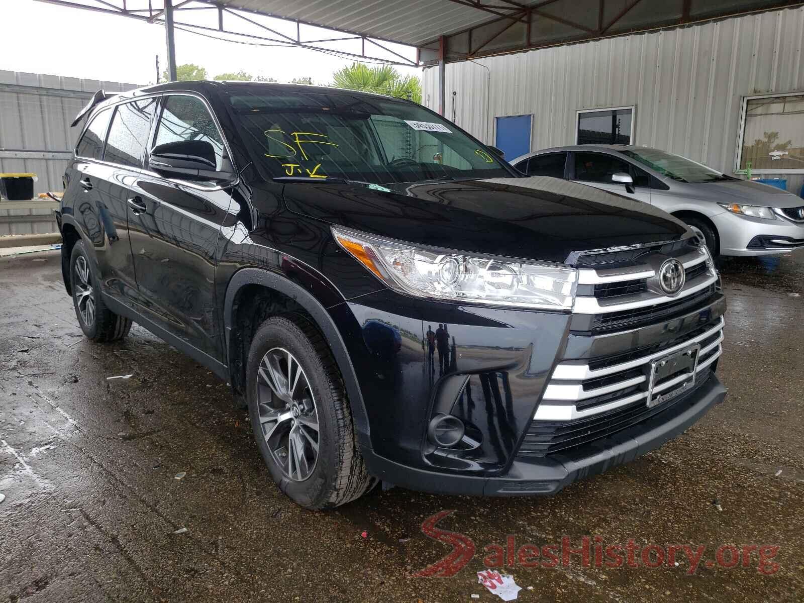 5TDBZRFH9KS721210 2019 TOYOTA HIGHLANDER