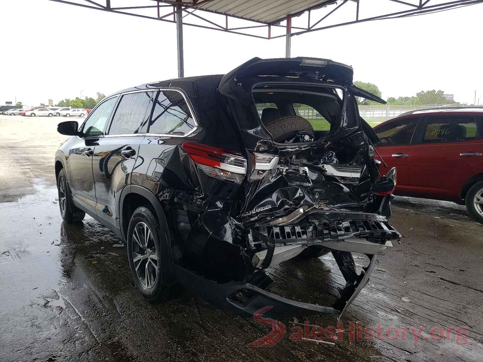 5TDBZRFH9KS721210 2019 TOYOTA HIGHLANDER