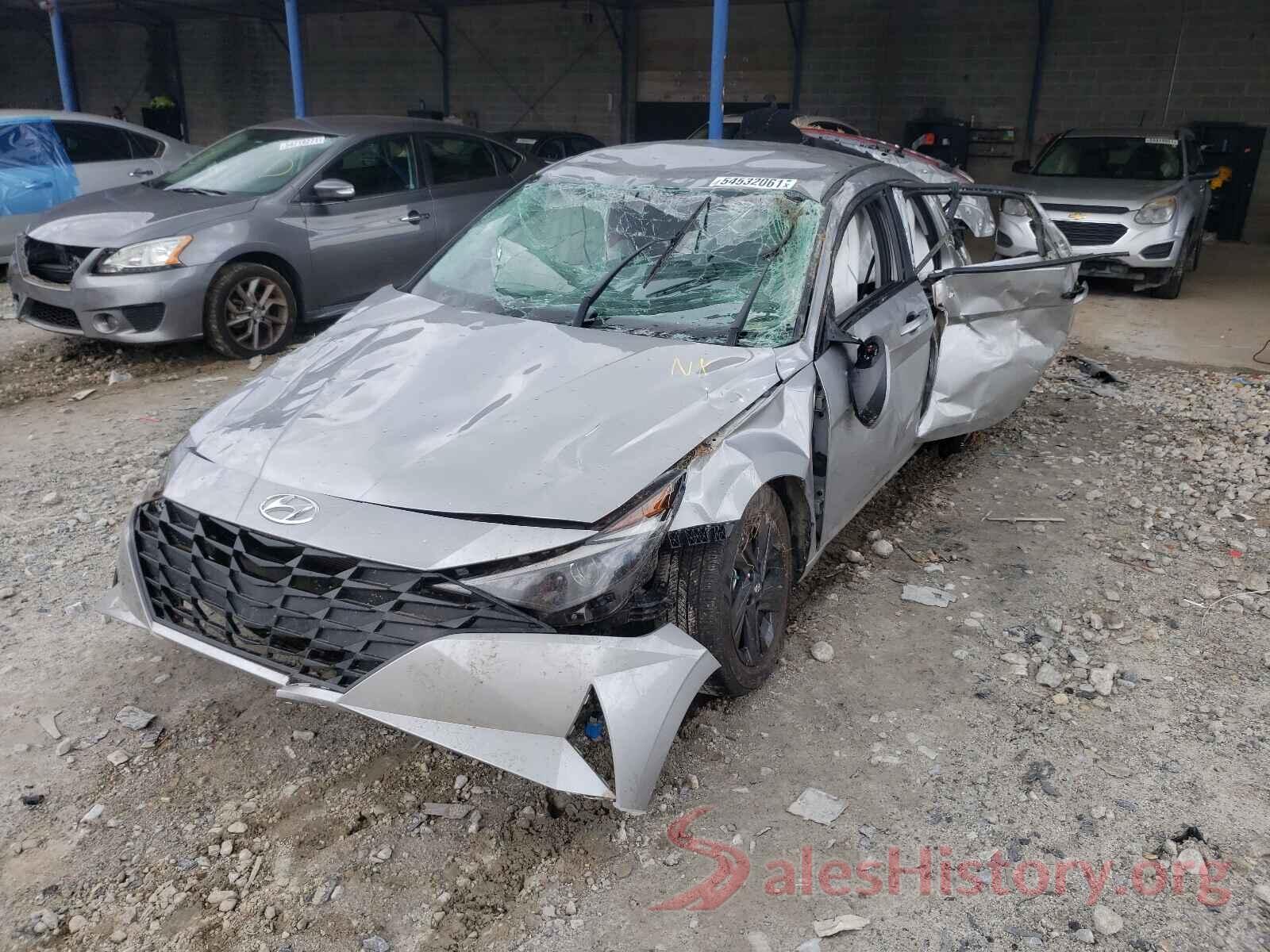 5NPLM4AG4MH000726 2021 HYUNDAI ELANTRA