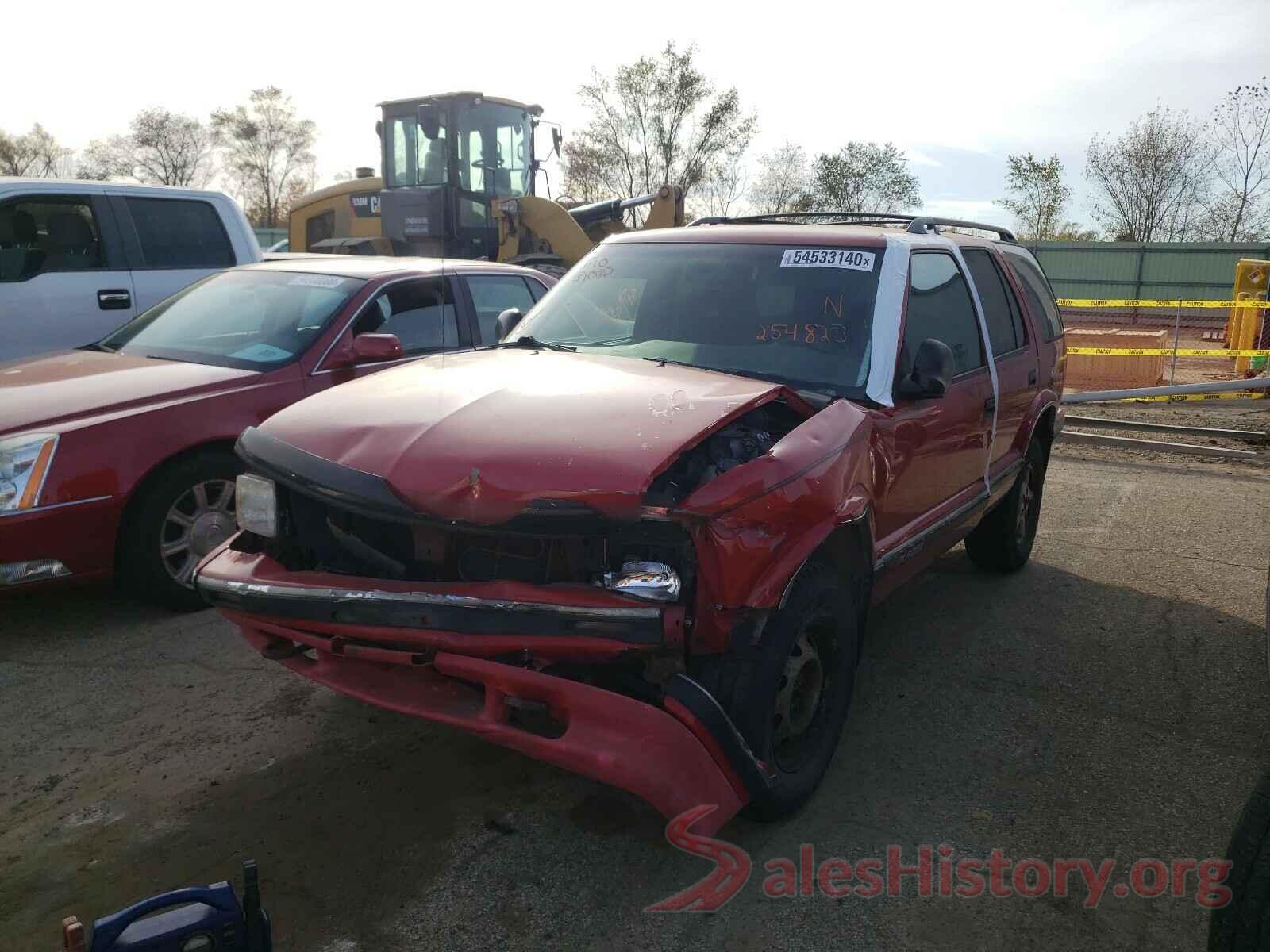 1GNDT13W5V2254823 1997 CHEVROLET BLAZER