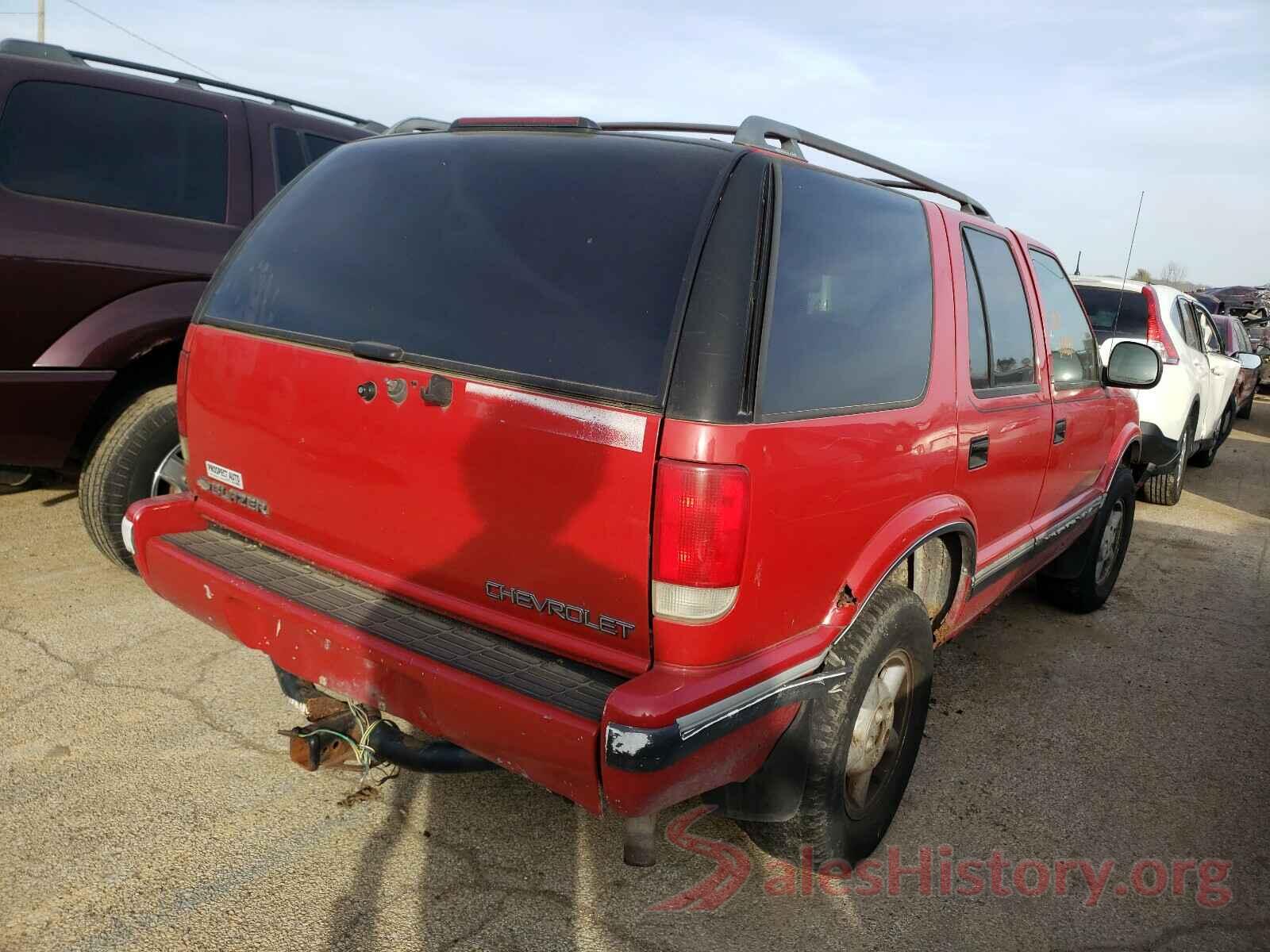 1GNDT13W5V2254823 1997 CHEVROLET BLAZER