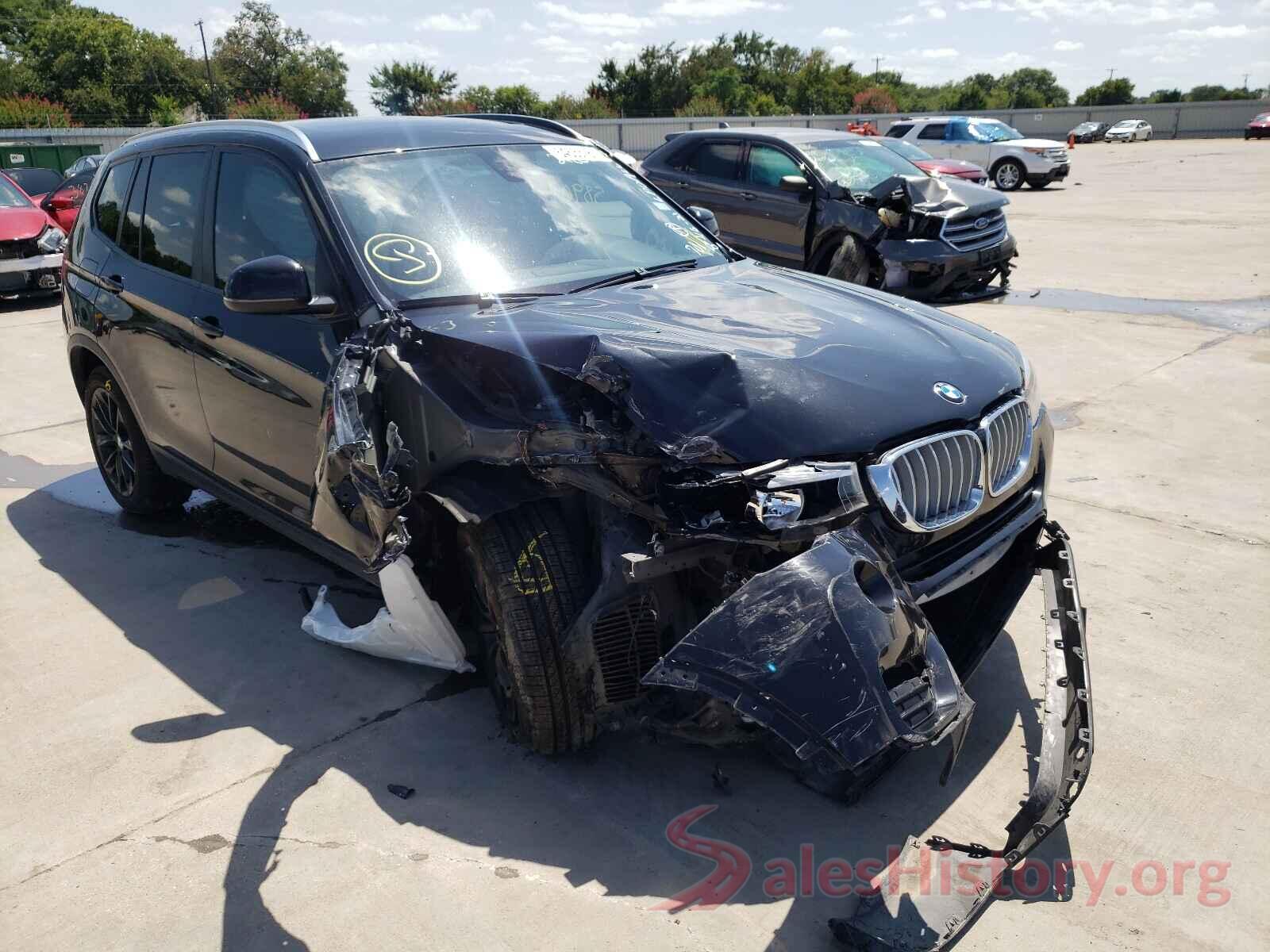 5UXWZ7C52H0U46001 2017 BMW X3