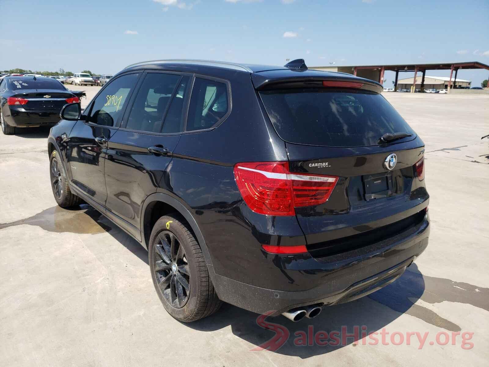 5UXWZ7C52H0U46001 2017 BMW X3