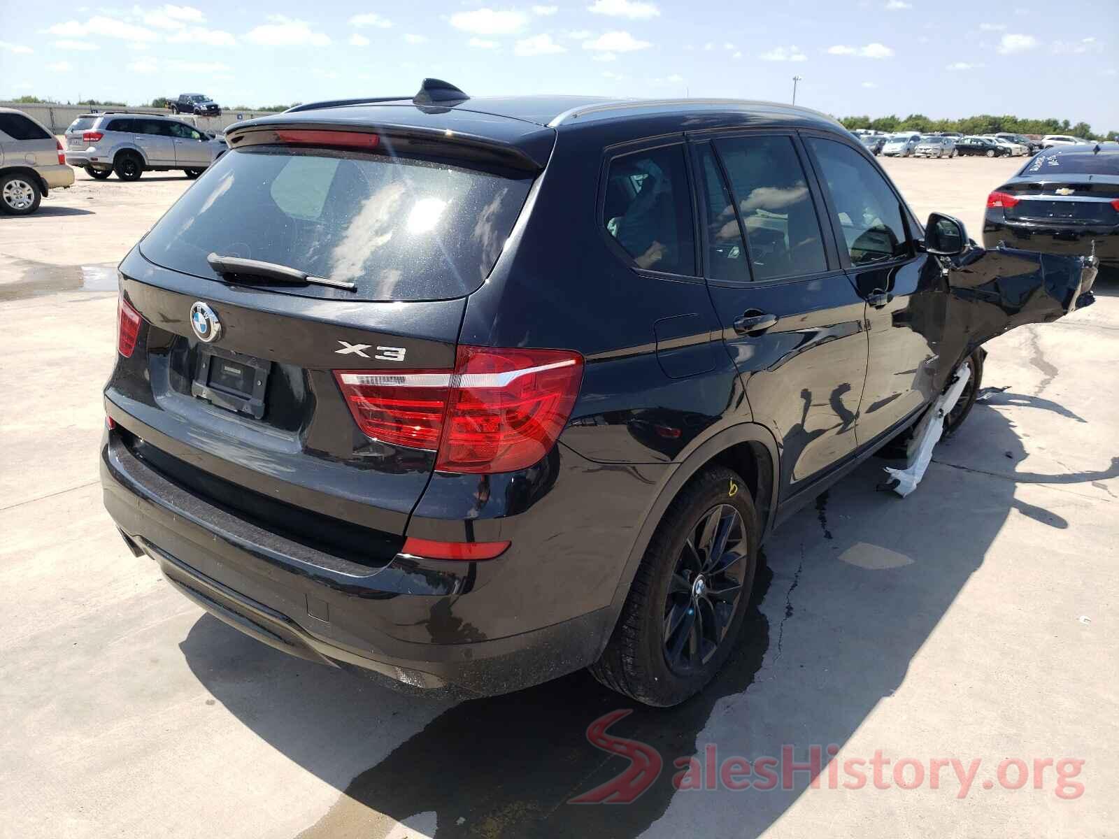 5UXWZ7C52H0U46001 2017 BMW X3