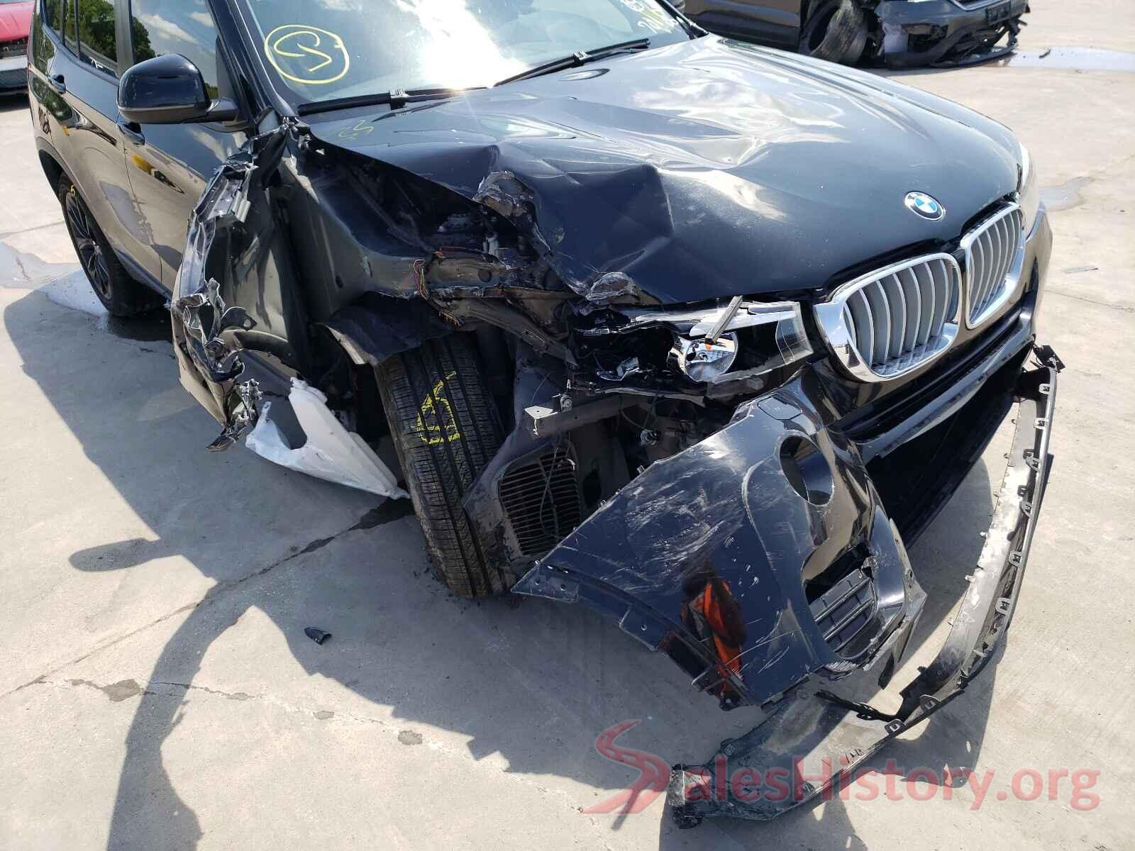 5UXWZ7C52H0U46001 2017 BMW X3