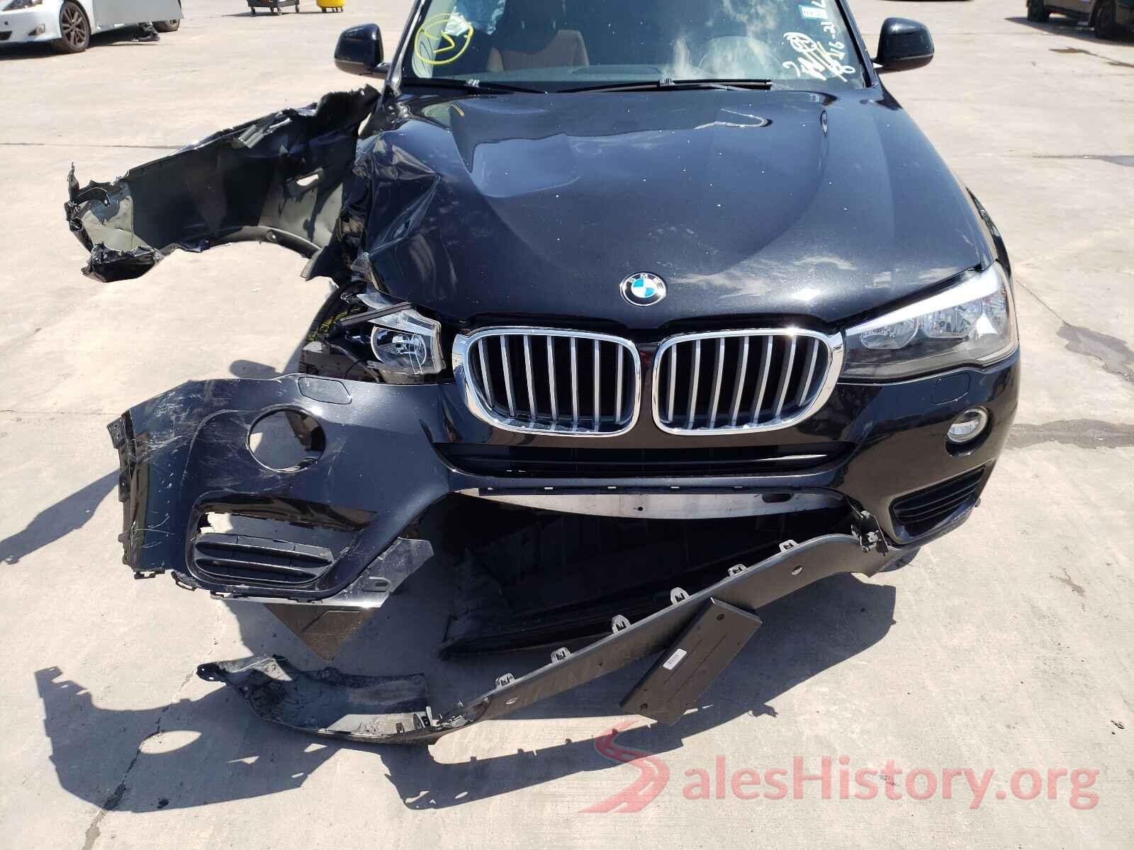 5UXWZ7C52H0U46001 2017 BMW X3