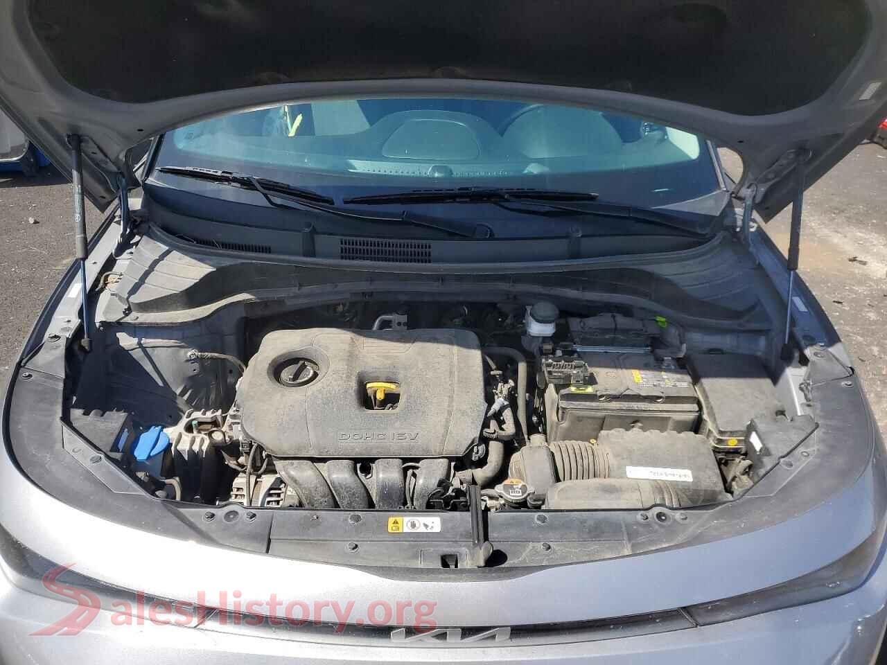 2023 KIA SOUL VIN KNDJ23AU5P7861712, VIN plate