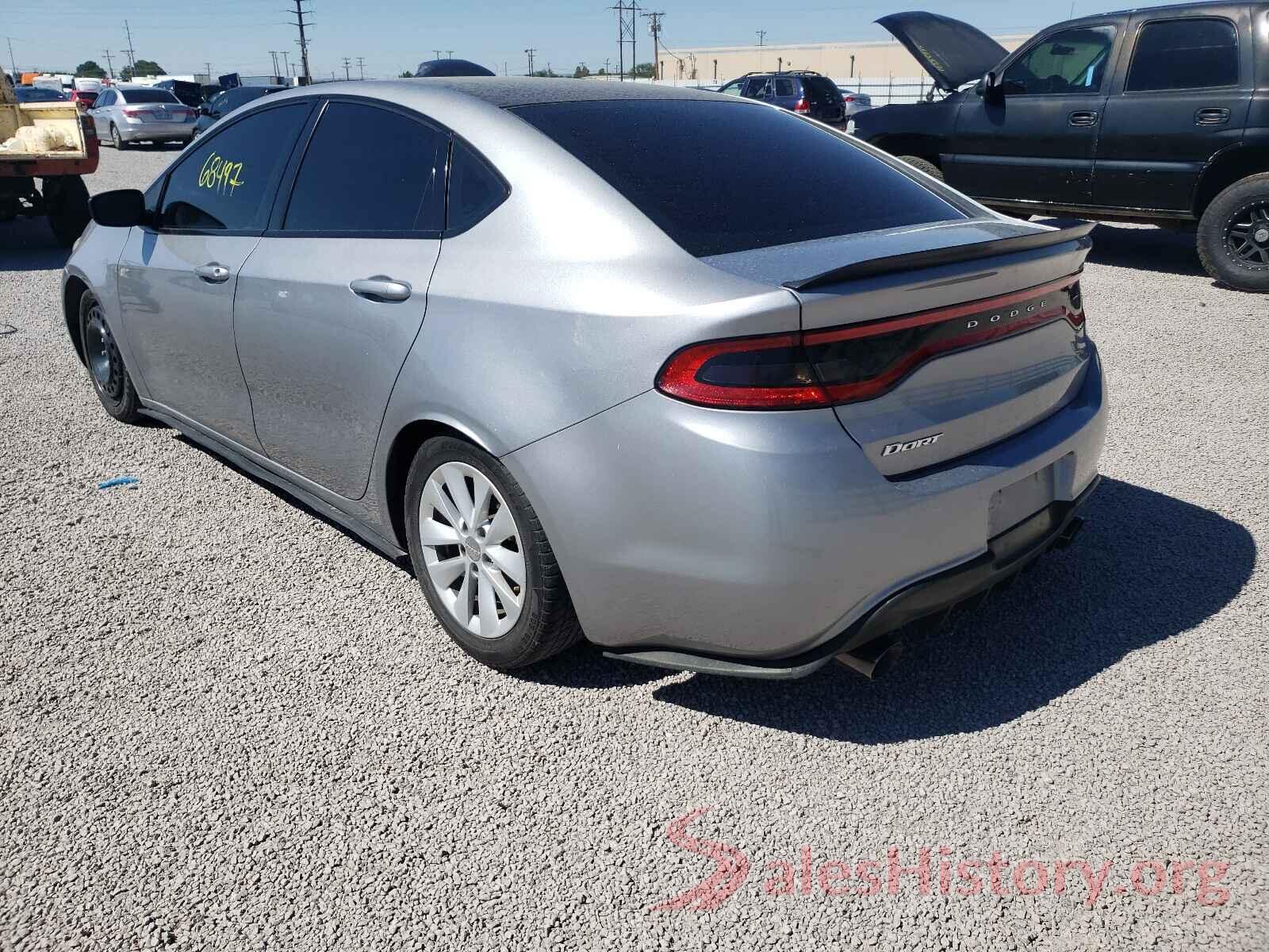 1C3CDFBB0GD623516 2016 DODGE DART