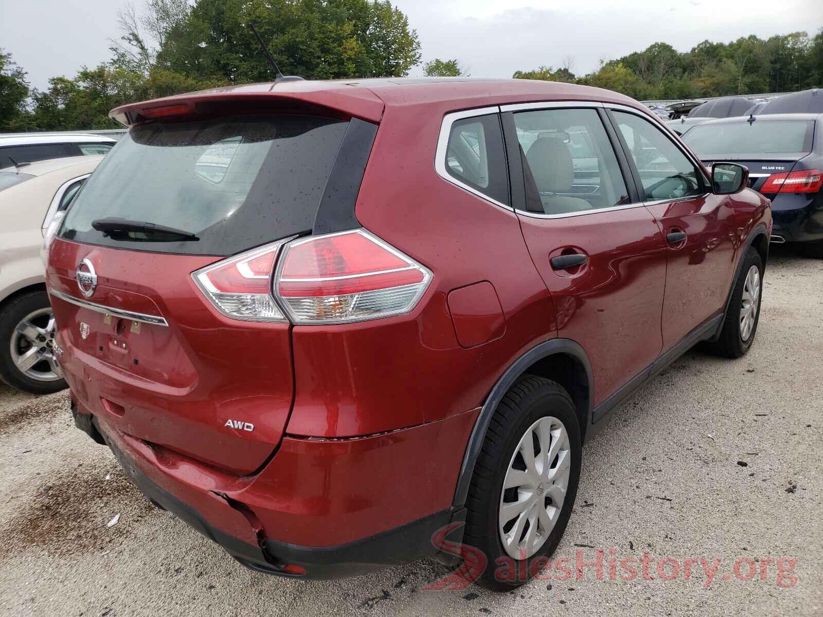 KNMAT2MV5GP656712 2016 NISSAN ROGUE