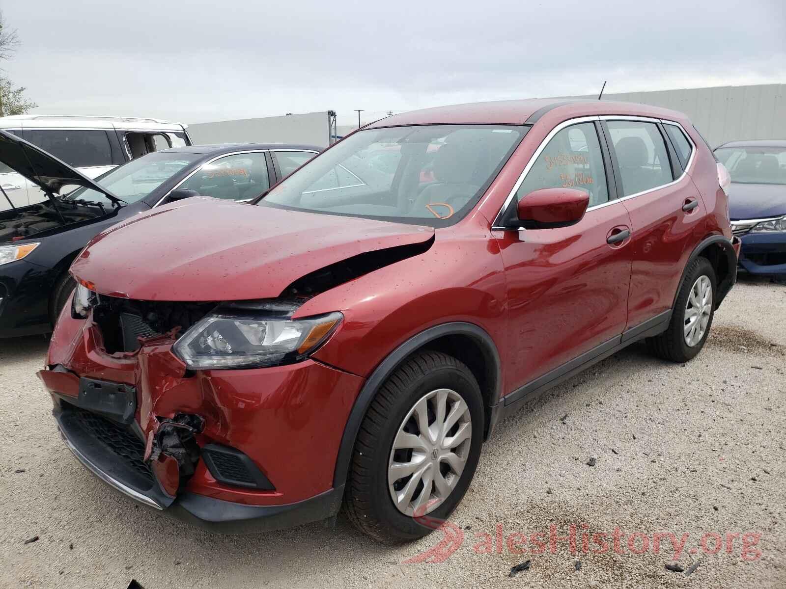 KNMAT2MV5GP656712 2016 NISSAN ROGUE