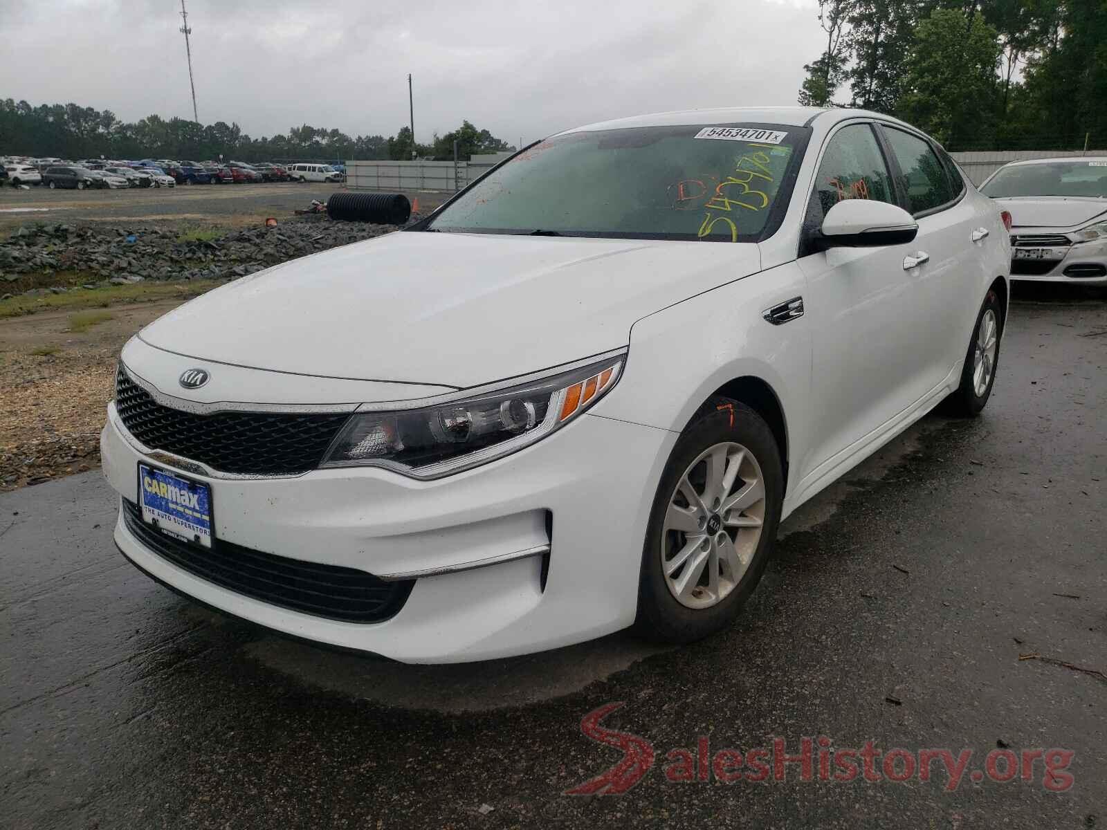 5XXGT4L3XGG080337 2016 KIA OPTIMA