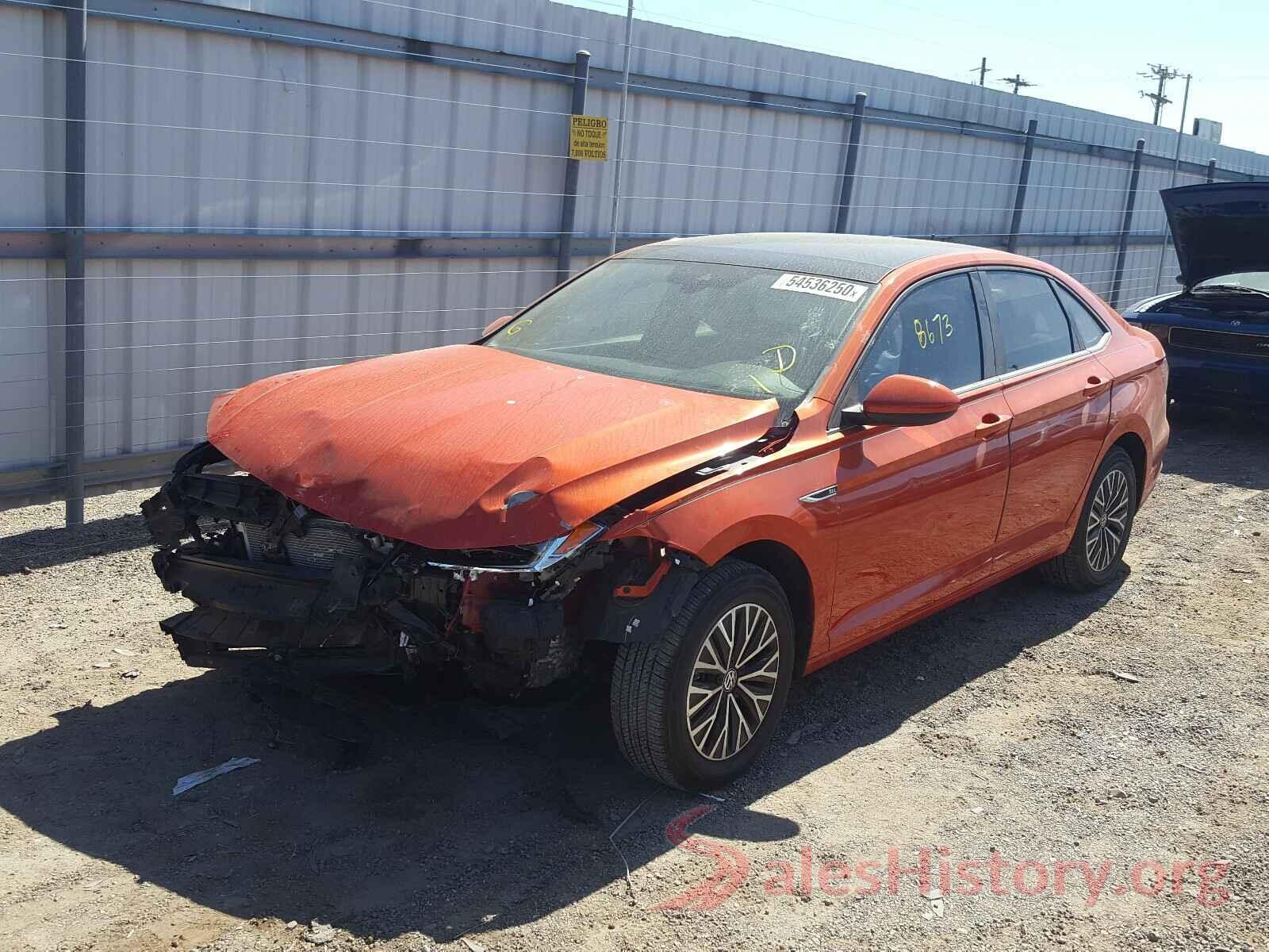 3VWE57BU8KM054255 2019 VOLKSWAGEN JETTA