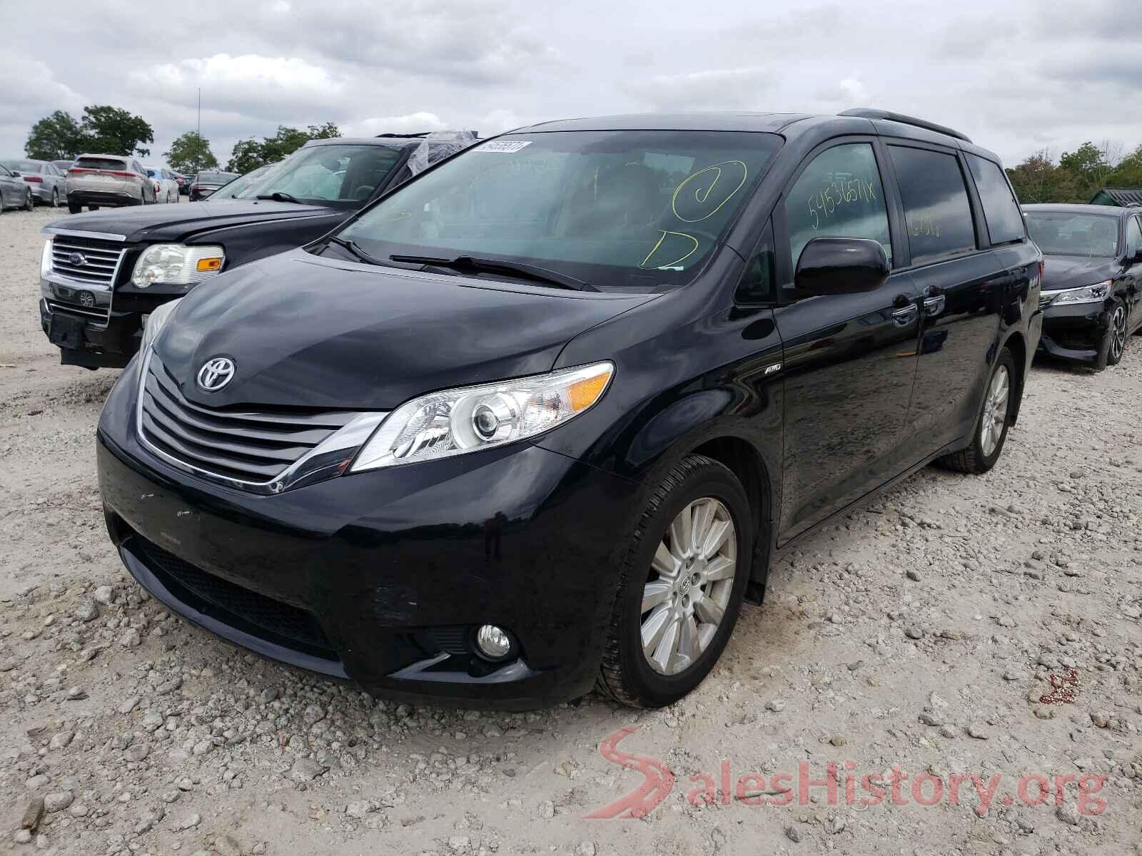 5TDDZ3DC2HS163948 2017 TOYOTA SIENNA