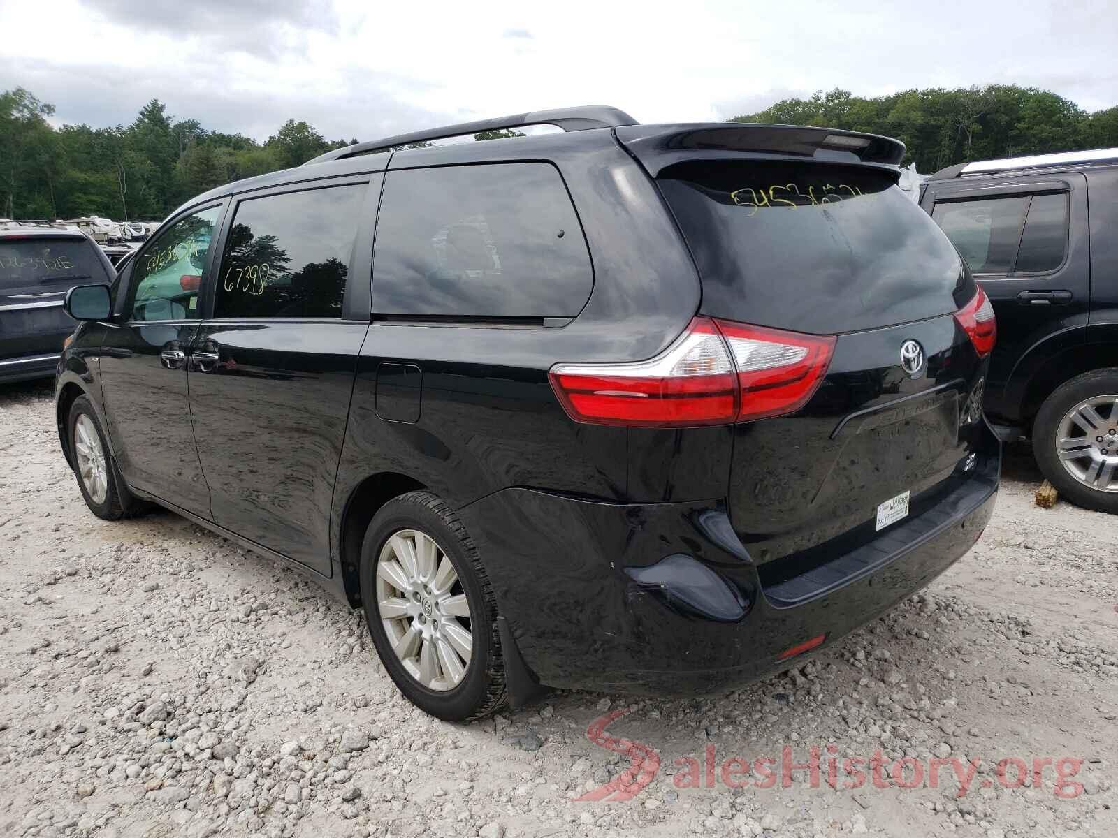 5TDDZ3DC2HS163948 2017 TOYOTA SIENNA