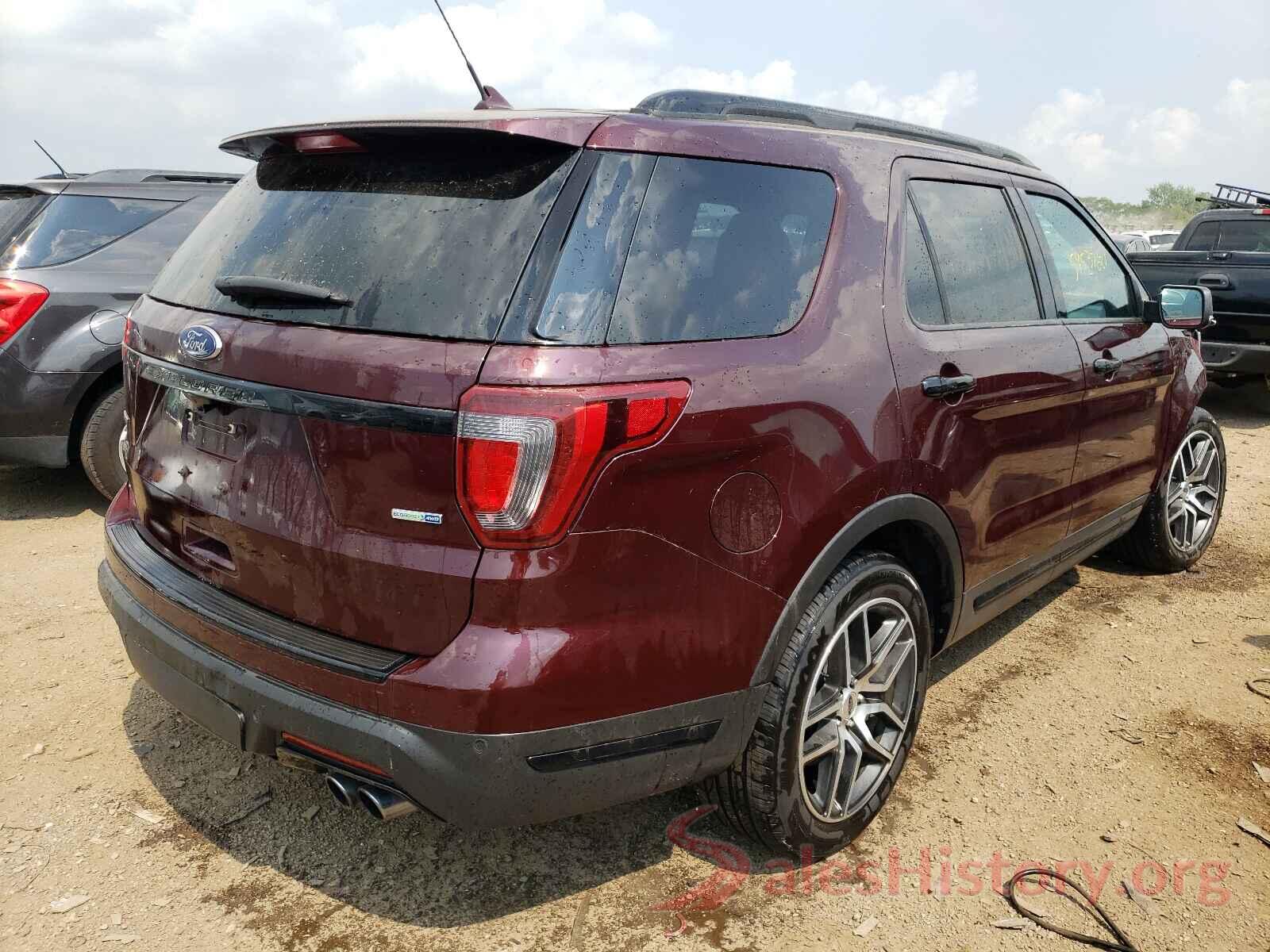 1FM5K8GT3JGA77738 2018 FORD EXPLORER