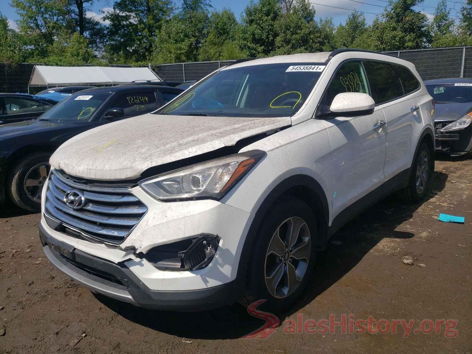 KM8SMDHF8GU160171 2016 HYUNDAI SANTA FE