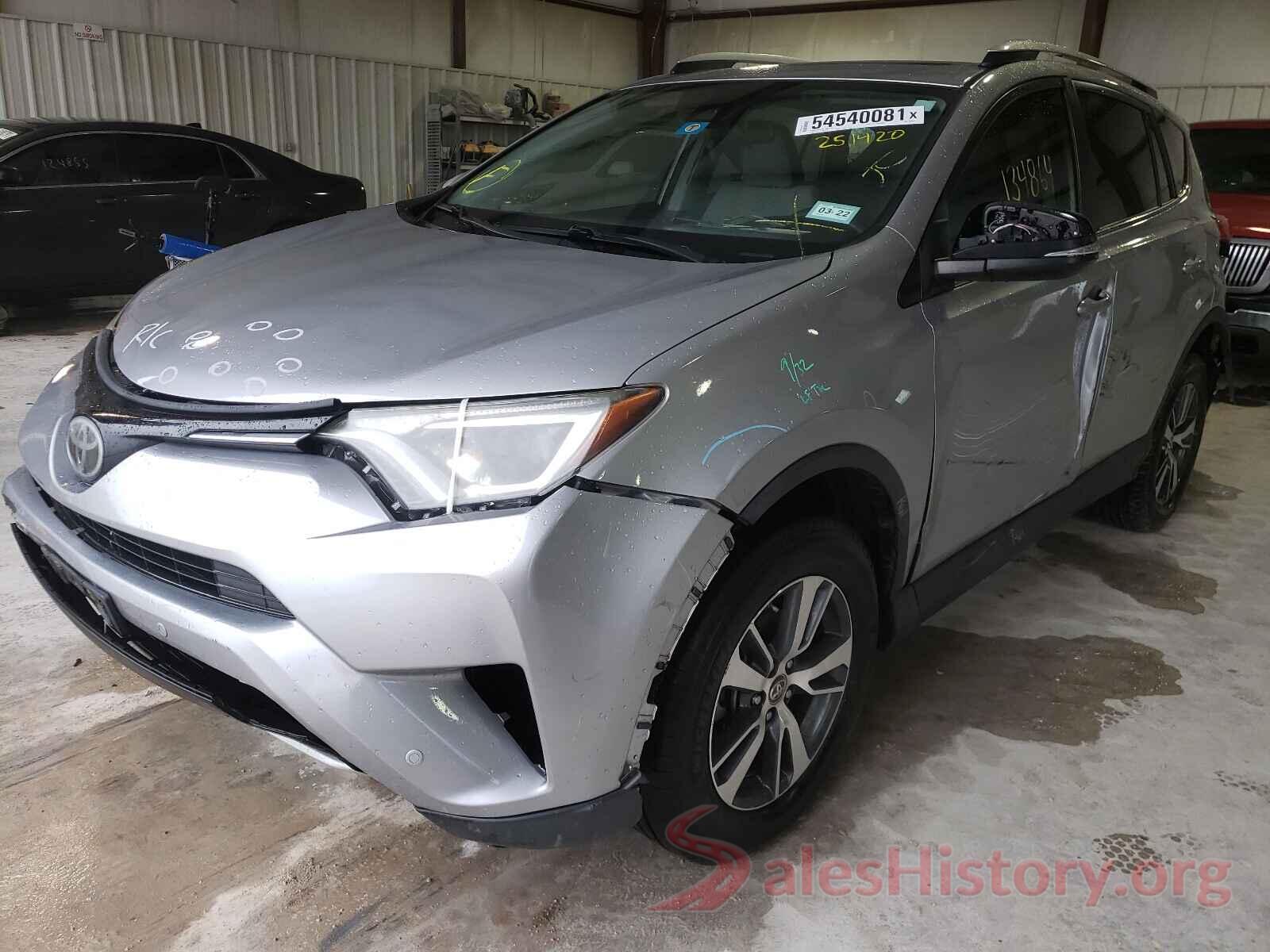 2T3WFREV4GW251420 2016 TOYOTA RAV4