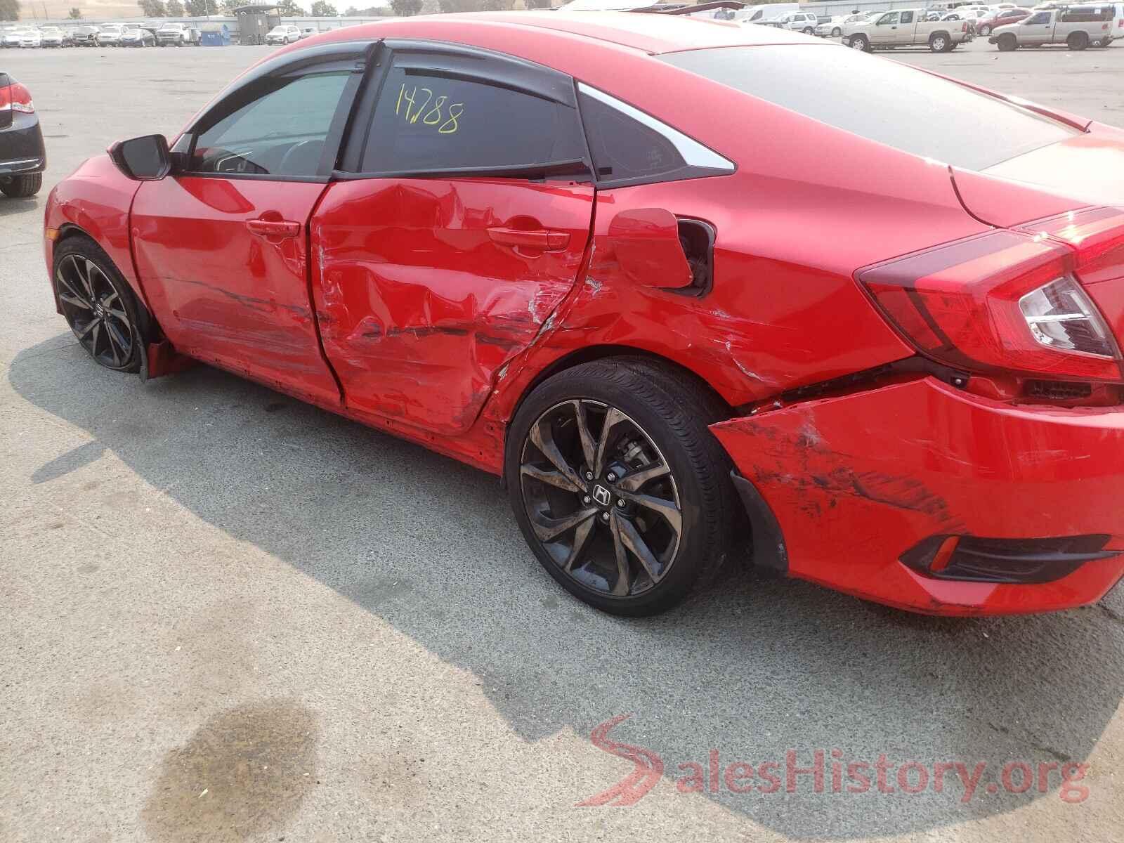 2HGFC2F83KH538041 2019 HONDA CIVIC