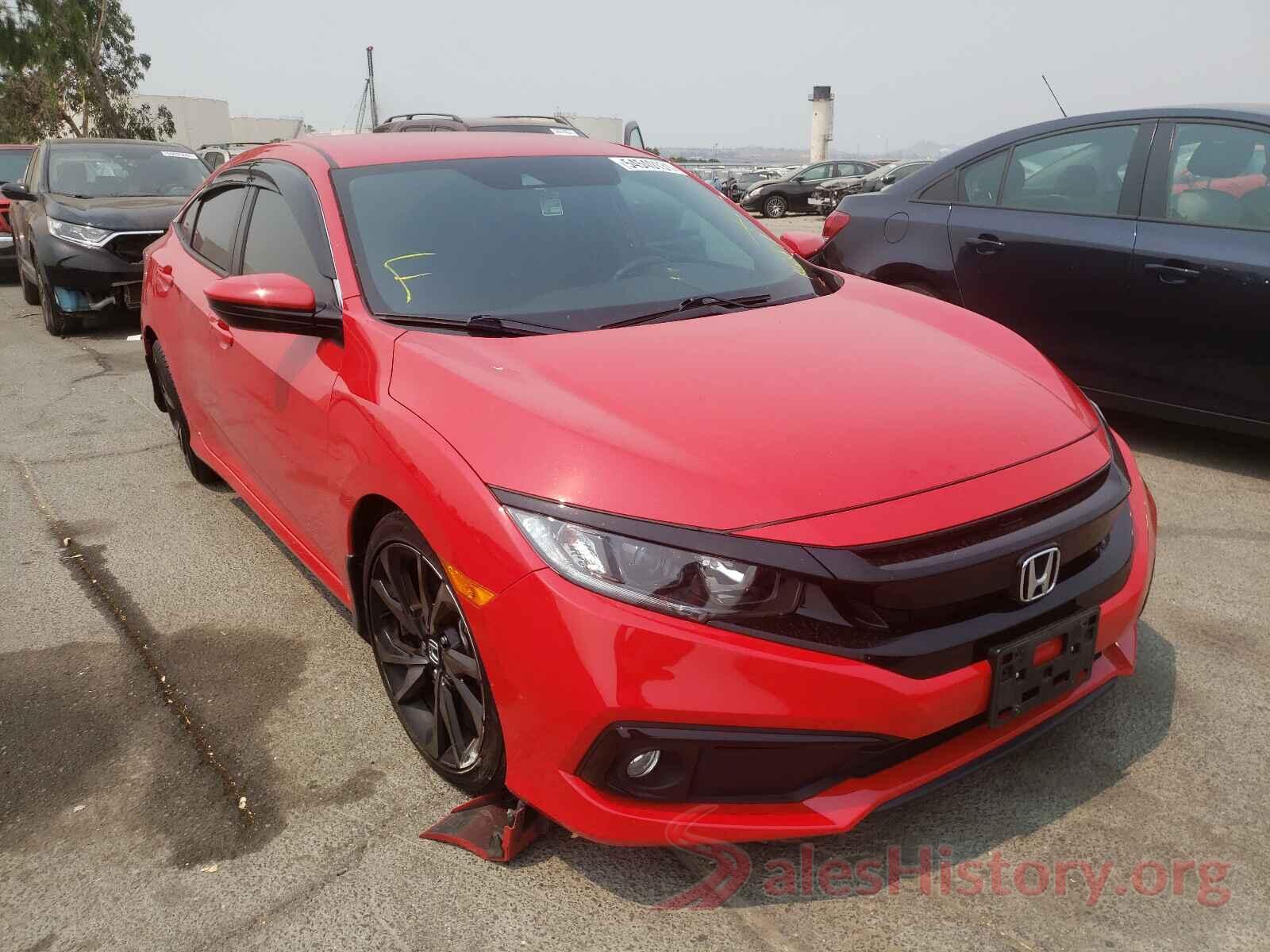 2HGFC2F83KH538041 2019 HONDA CIVIC