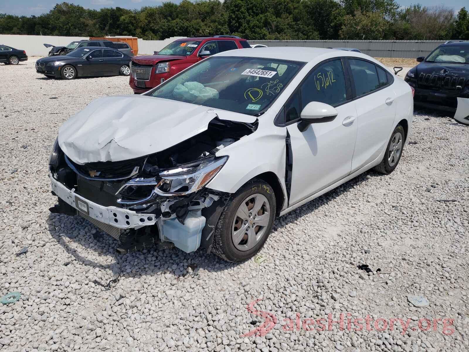 1G1BC5SMXH7206922 2017 CHEVROLET CRUZE