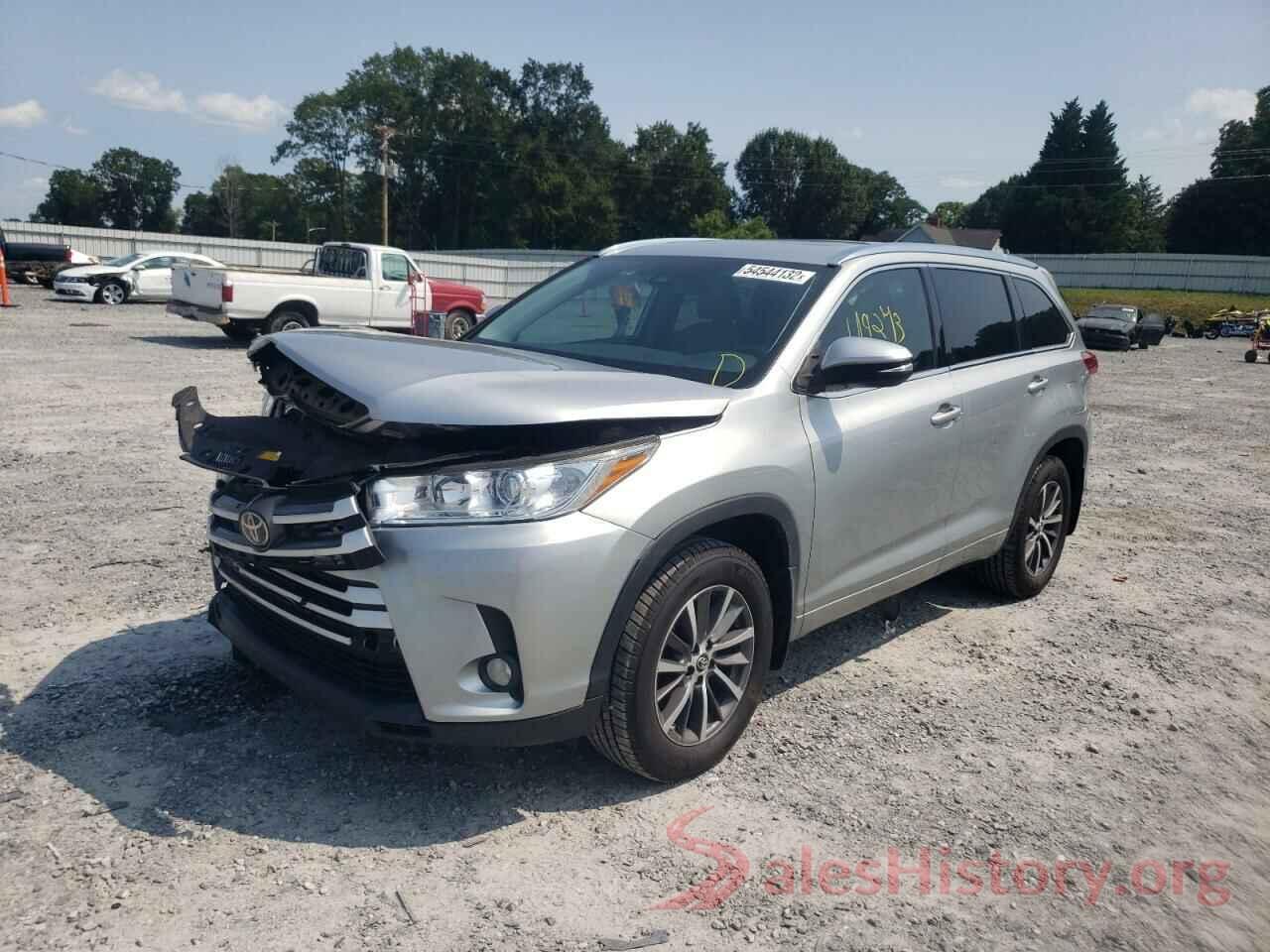 5TDJZRFH4JS545645 2018 TOYOTA HIGHLANDER