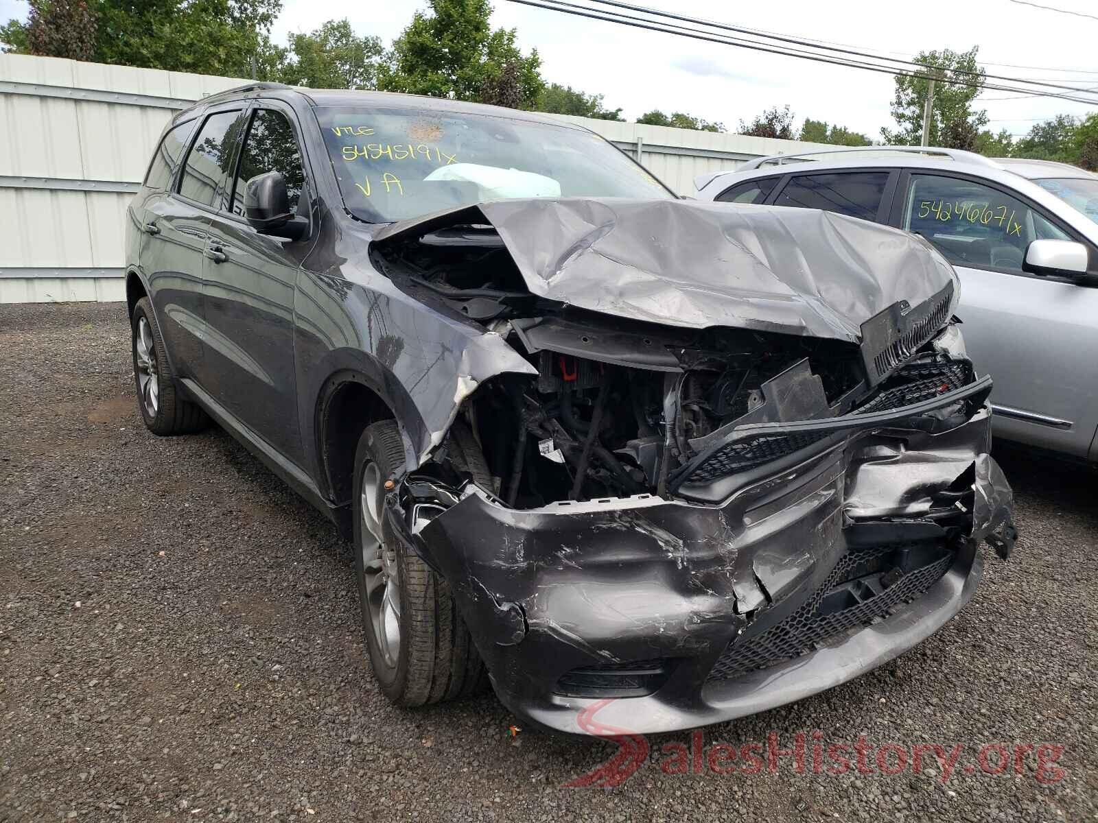 1C4RDJDGXLC321457 2020 DODGE DURANGO