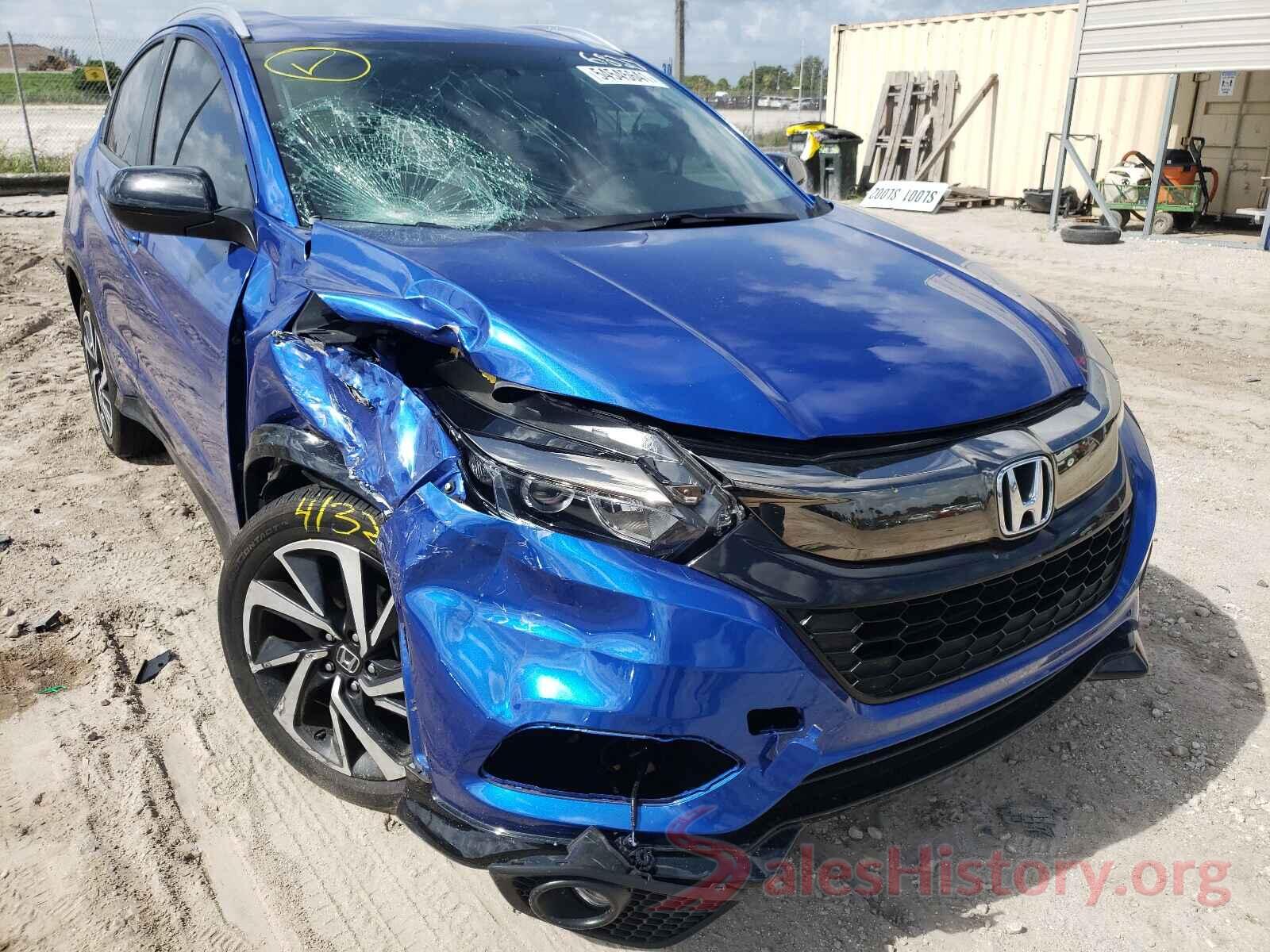 3CZRU5H1XKG706827 2019 HONDA HR-V