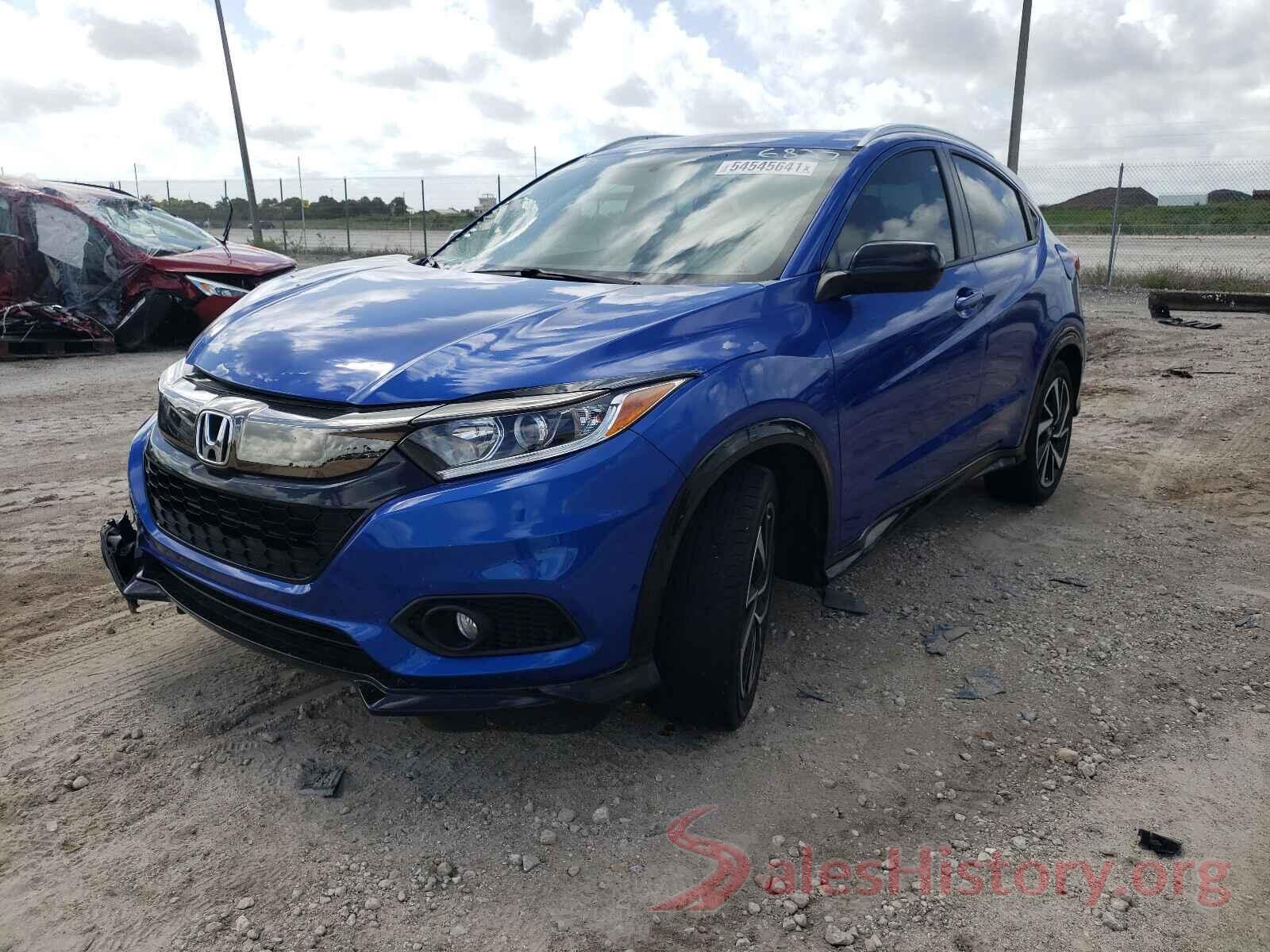 3CZRU5H1XKG706827 2019 HONDA HR-V