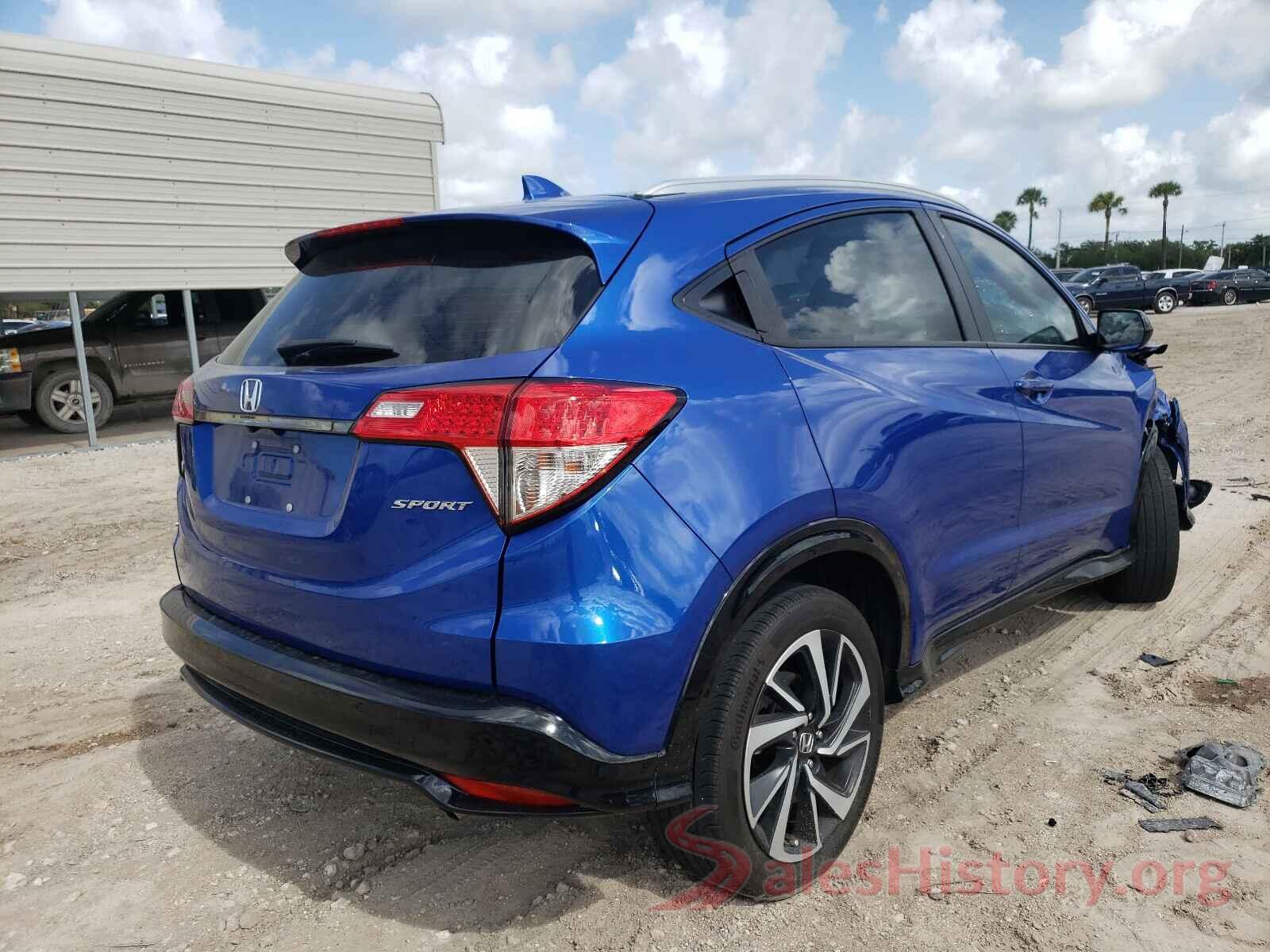 3CZRU5H1XKG706827 2019 HONDA HR-V