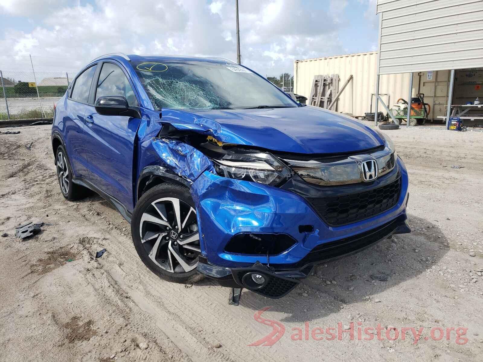 3CZRU5H1XKG706827 2019 HONDA HR-V