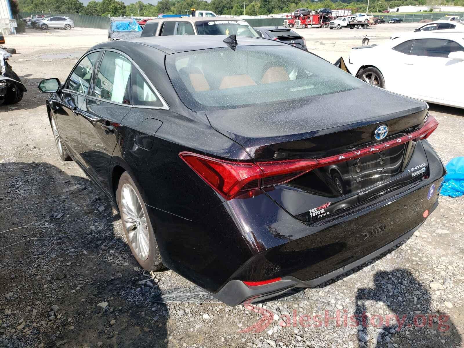 4T1B21FB7KU011568 2019 TOYOTA AVALON