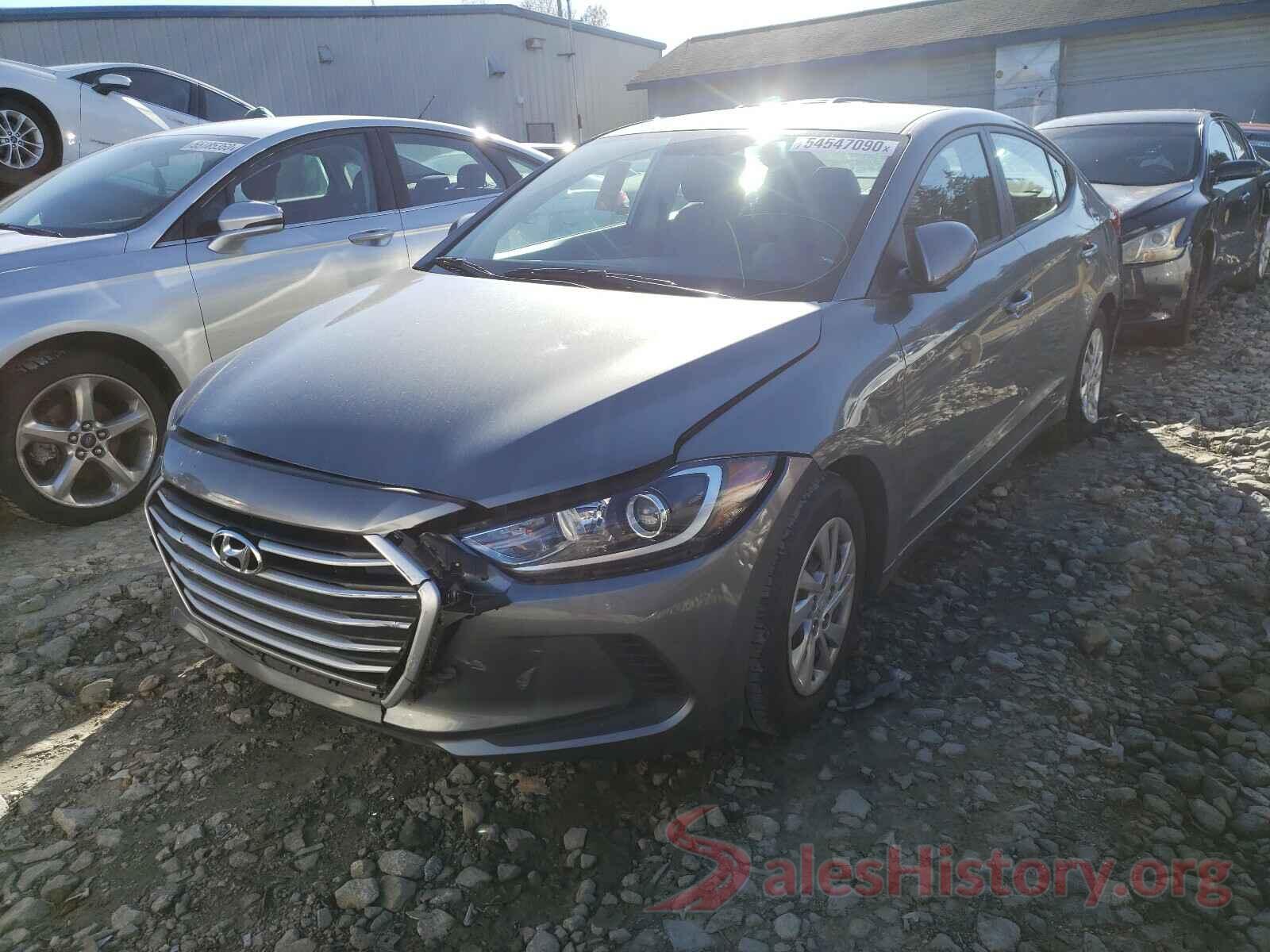 KMHD74LF9HU114227 2017 HYUNDAI ELANTRA