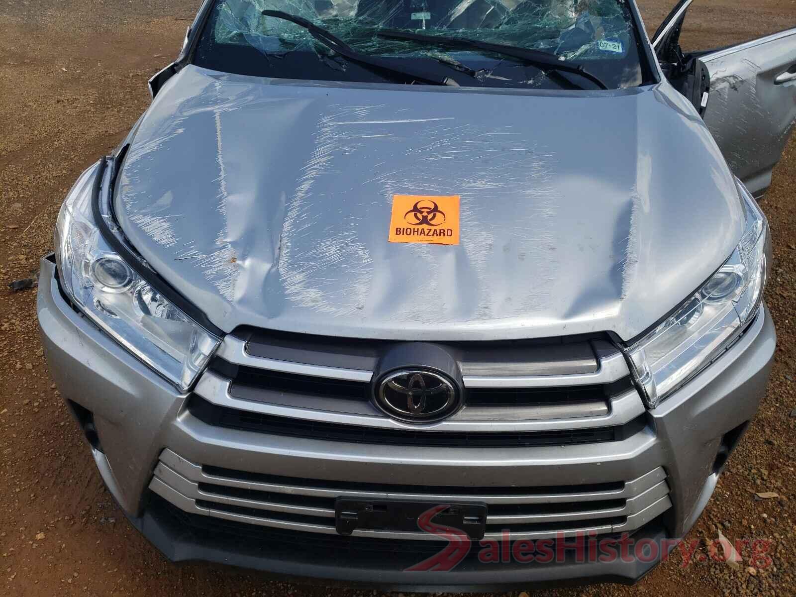 5TDZARFH3JS036544 2018 TOYOTA HIGHLANDER