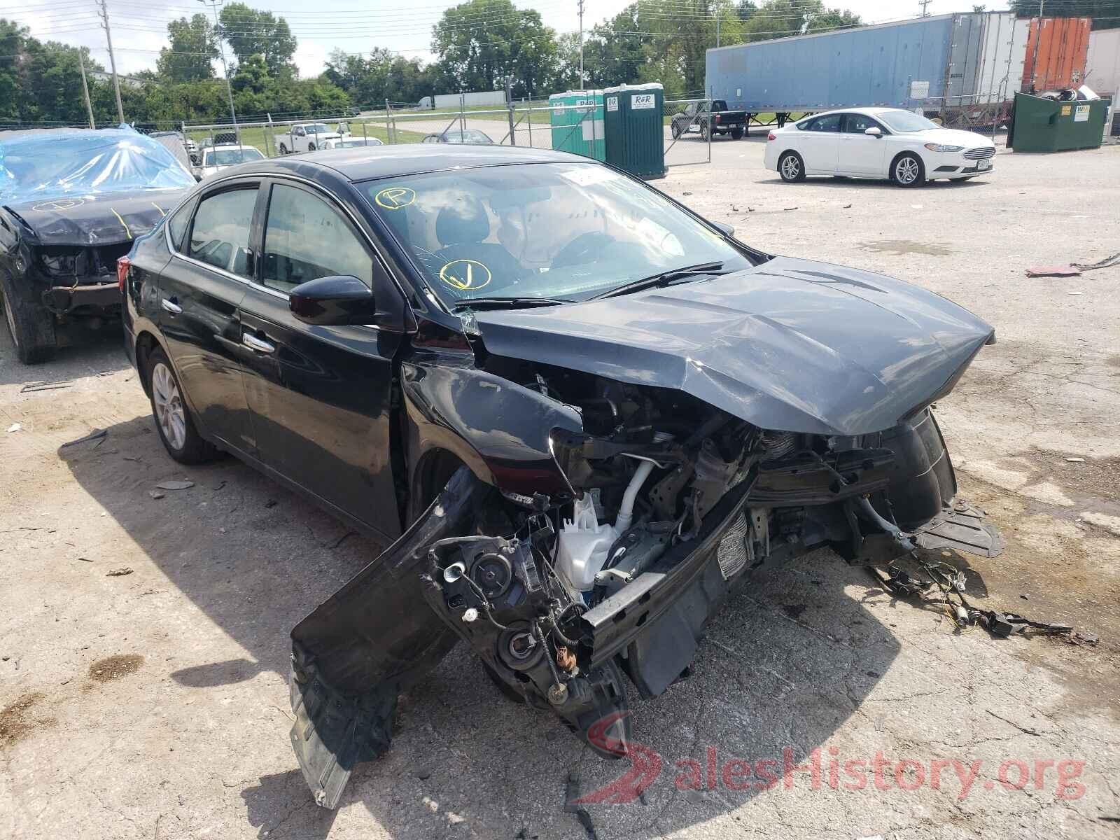 3N1AB7AP1KY287458 2019 NISSAN SENTRA