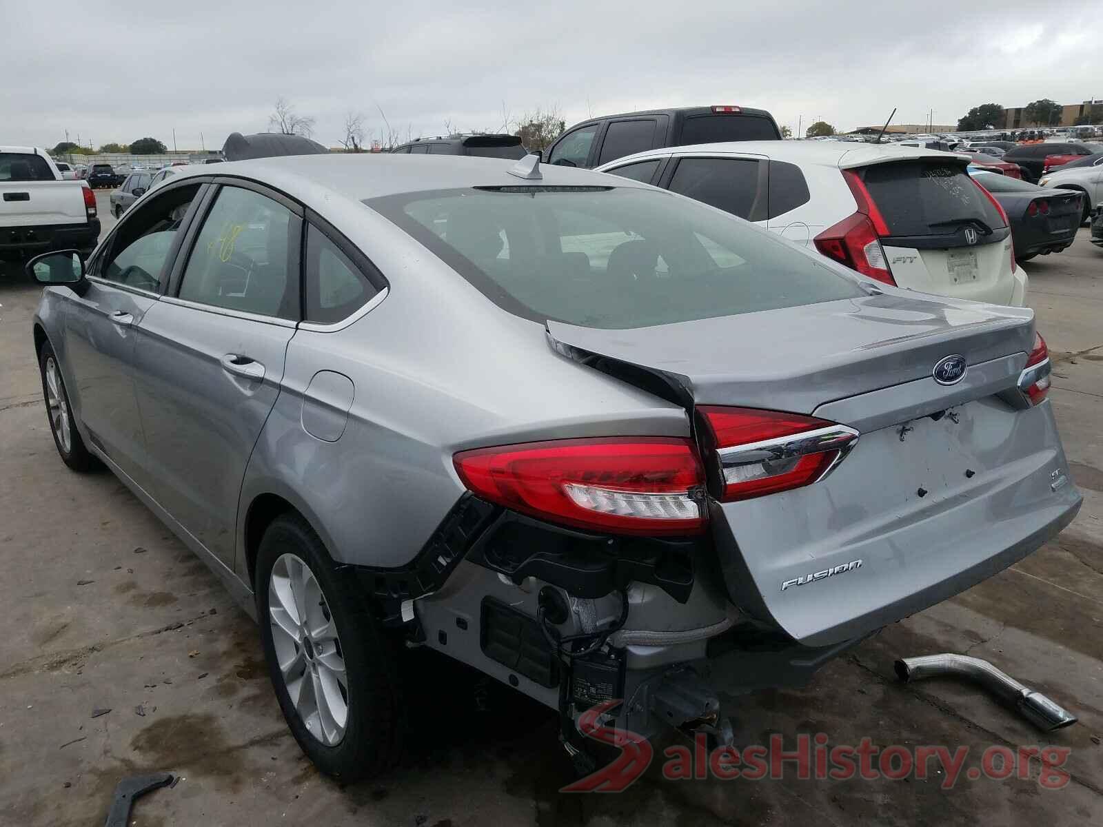 3FA6P0HD8LR257348 2020 FORD FUSION