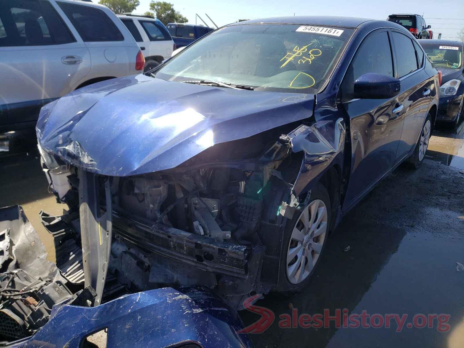 3N1AB7AP3GY311461 2016 NISSAN SENTRA