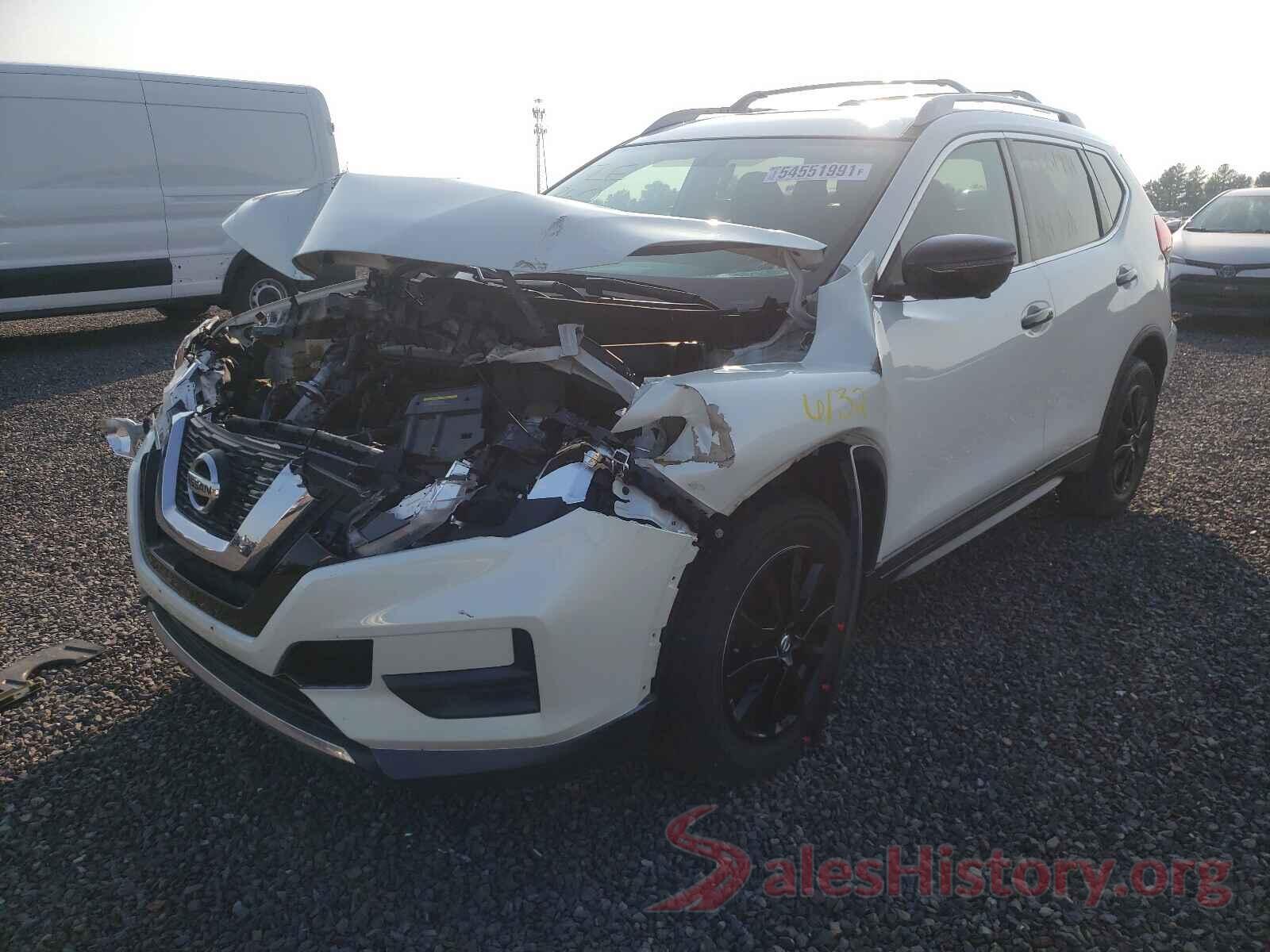 5N1AT2MV2HC733136 2017 NISSAN ROGUE