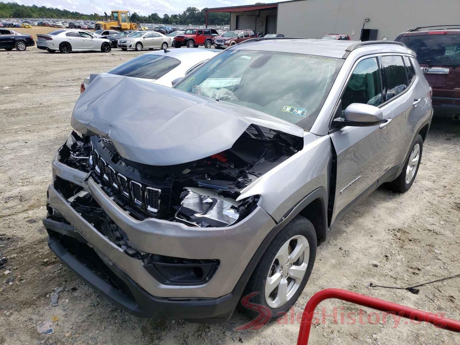 3C4NJDBB8KT647566 2019 JEEP COMPASS