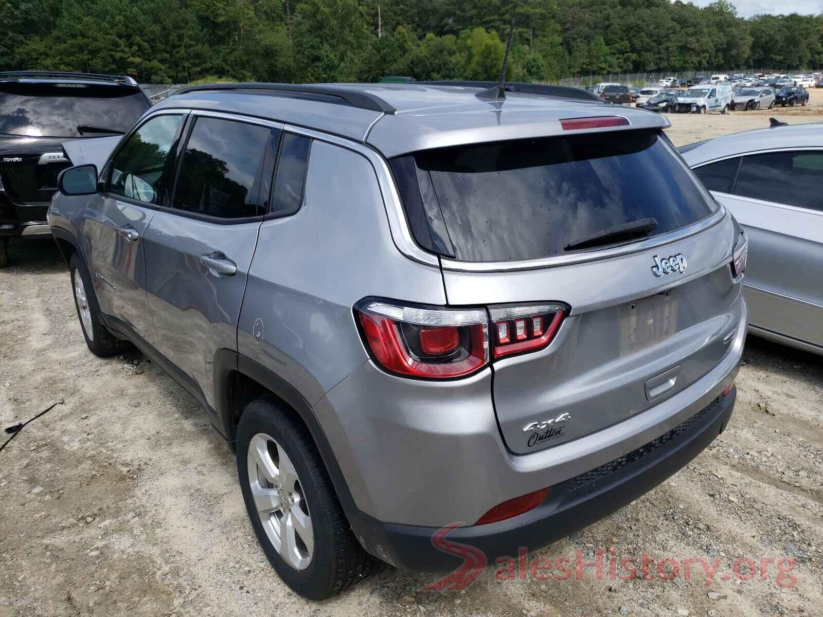 3C4NJDBB8KT647566 2019 JEEP COMPASS