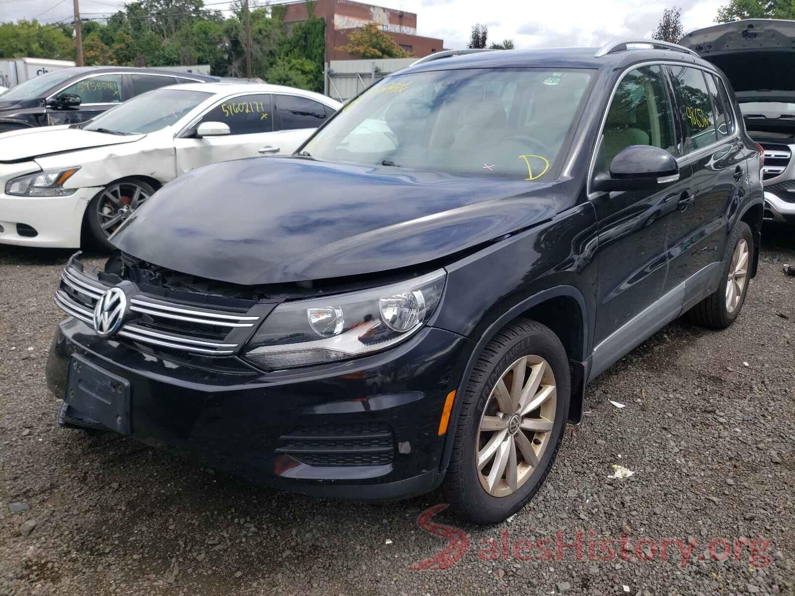 WVGSV7AX0HW508830 2017 VOLKSWAGEN TIGUAN