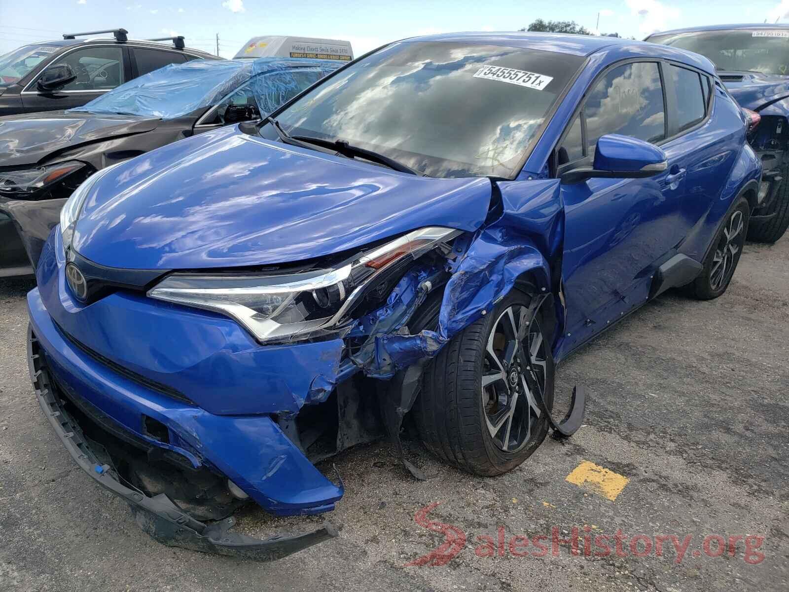 NMTKHMBX4JR043093 2018 TOYOTA C-HR