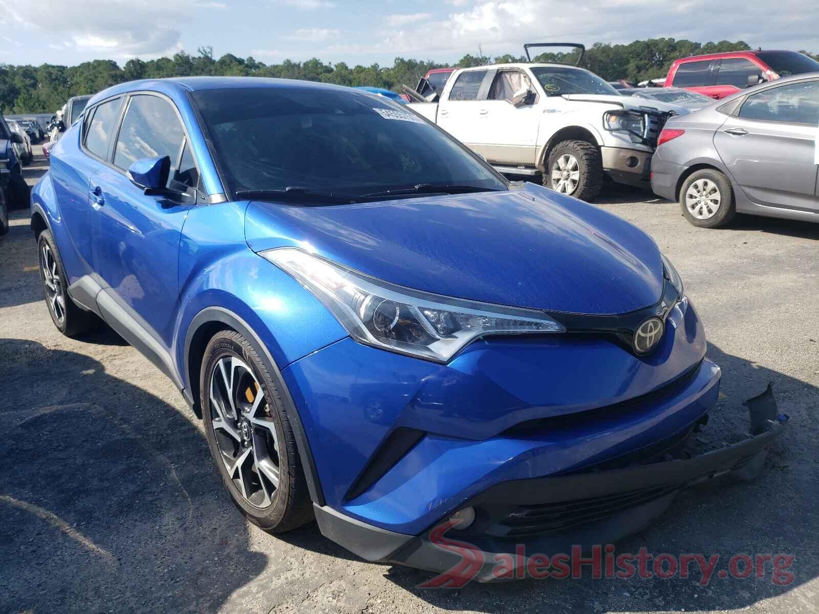 NMTKHMBX4JR043093 2018 TOYOTA C-HR