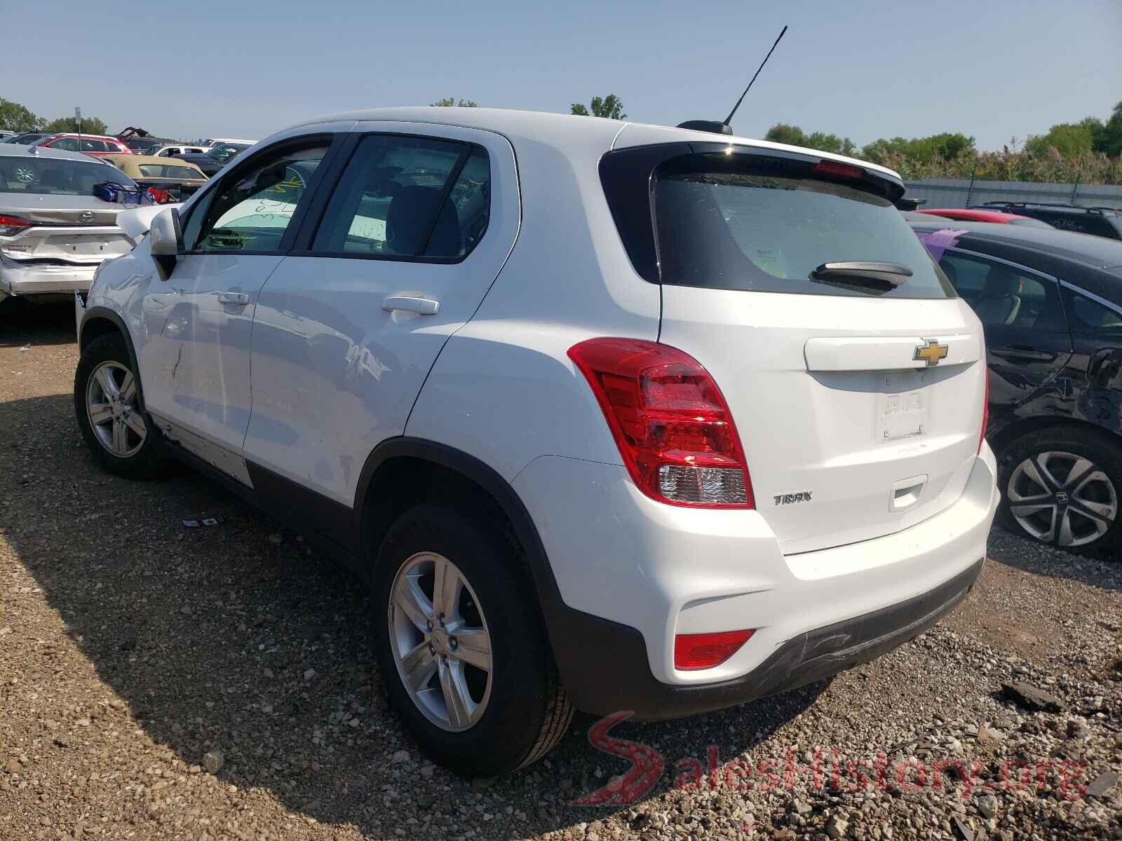 KL7CJKSB2LB078306 2020 CHEVROLET TRAX