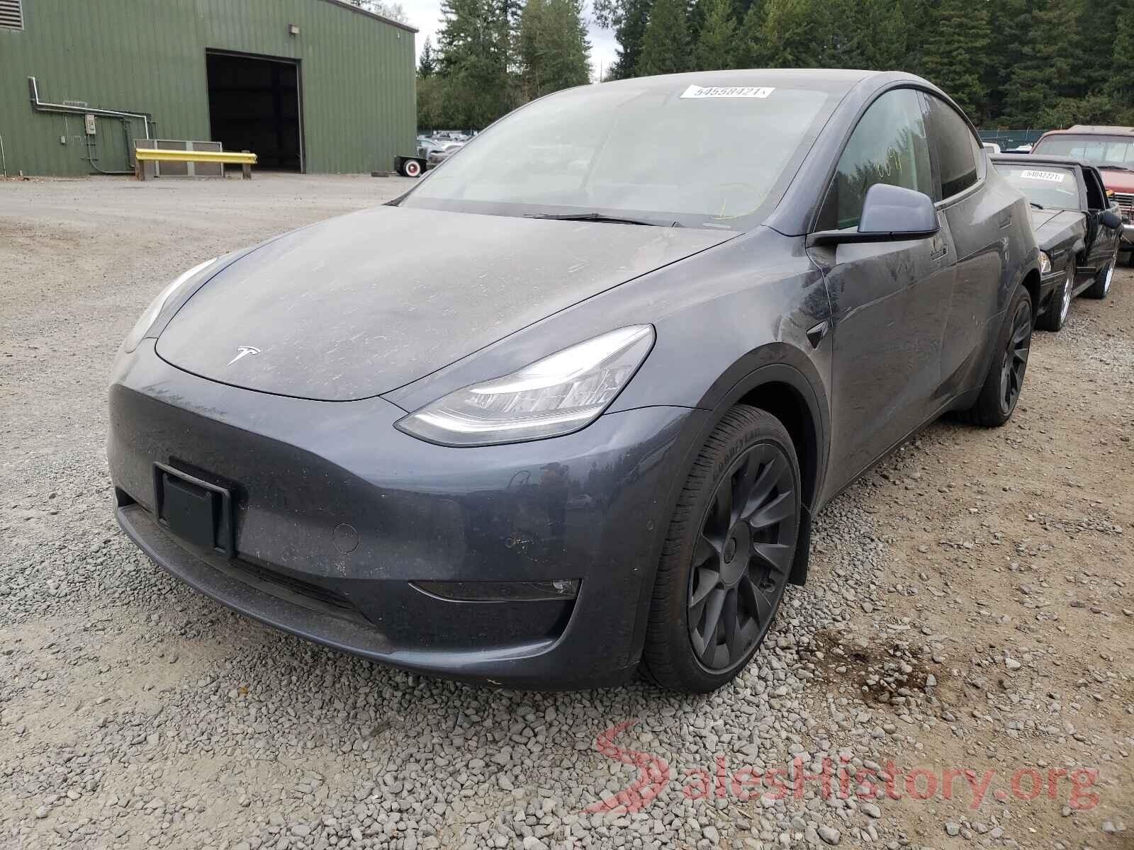 5YJYGDEE1MF153374 2021 TESLA MODEL Y